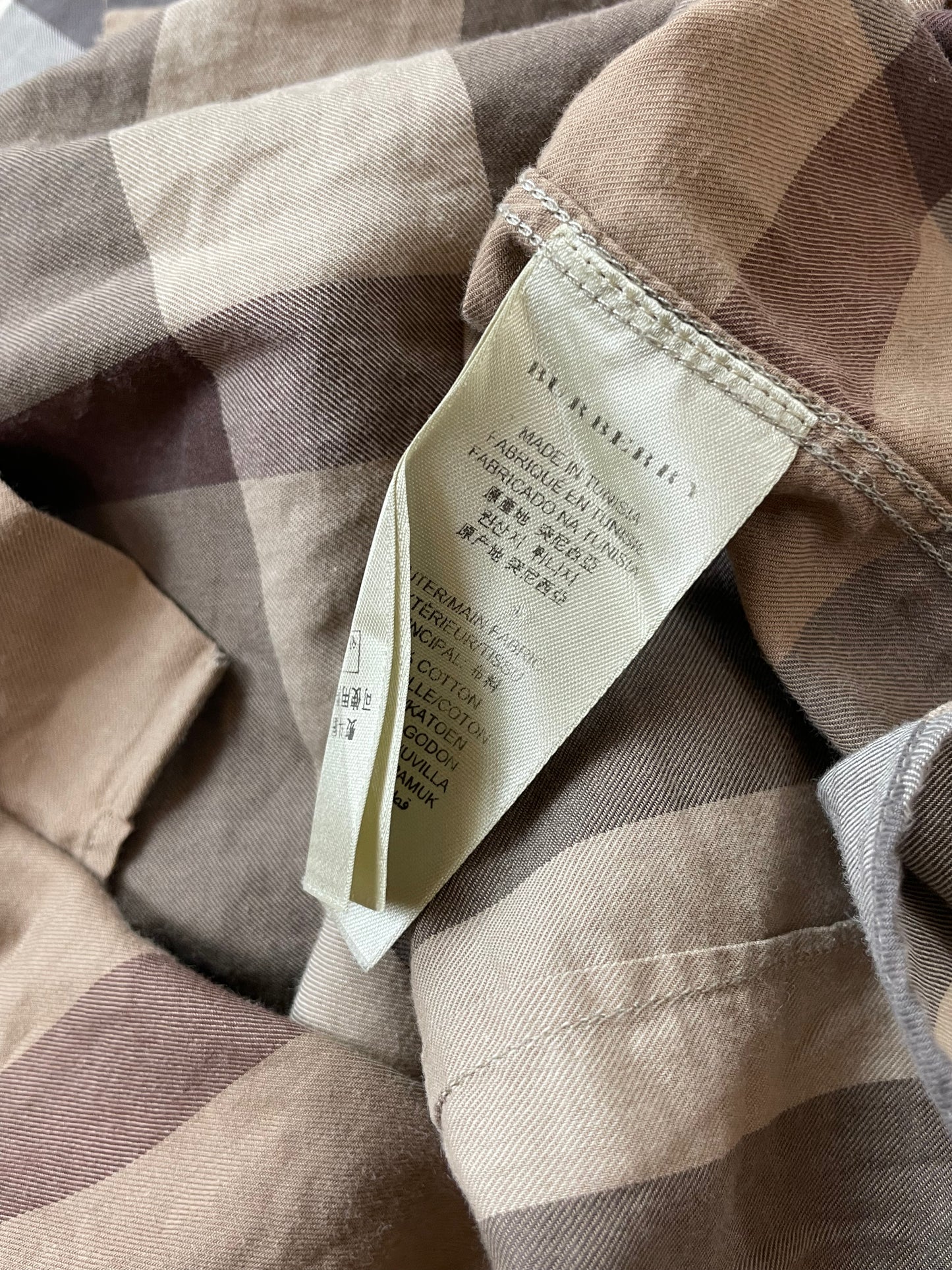BURBERRY SHIRT (M)
