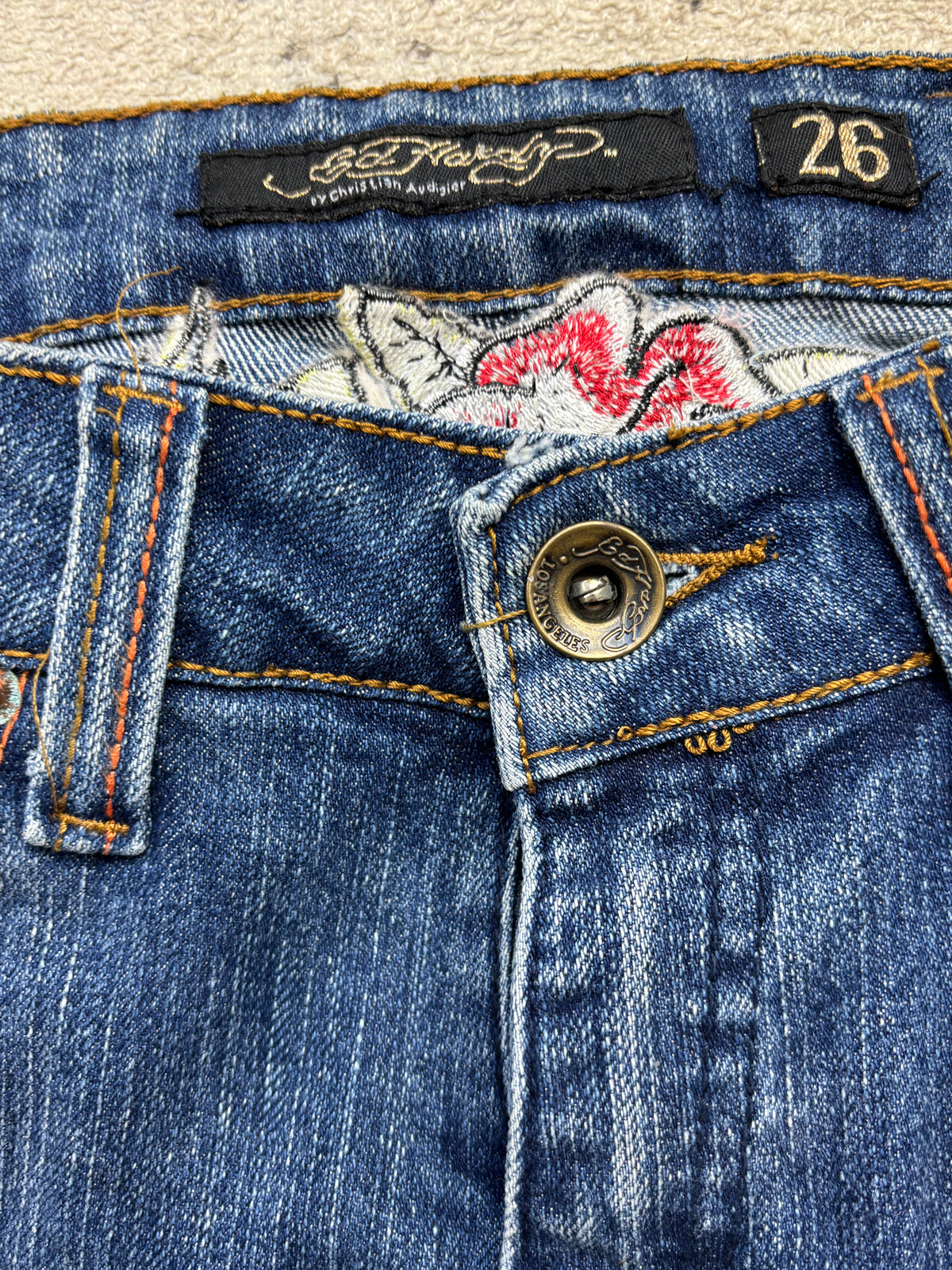 ED HARDY JEANS W26 L32