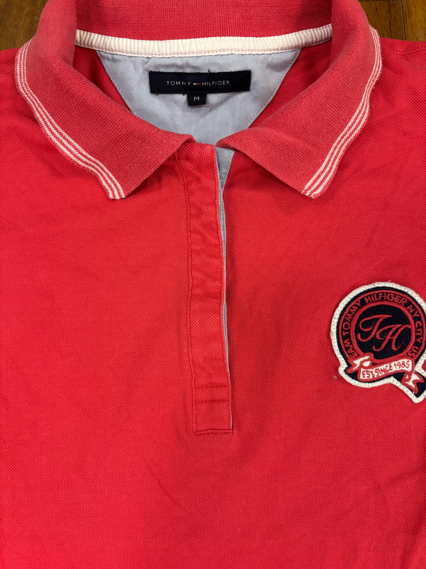 HILFIGER POLO SHIRT PINK (XS/S)