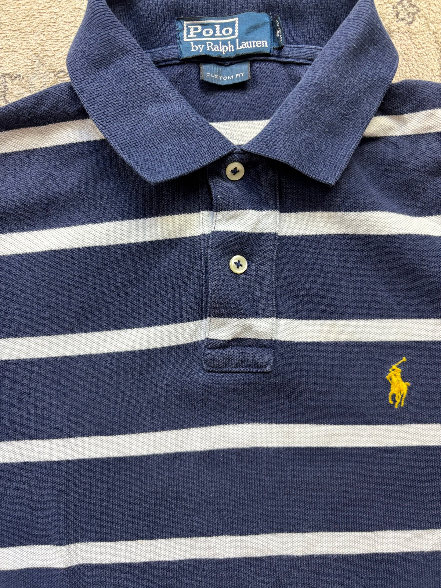 RALPH LAUREN POLO SHIRT STRIPED (S)
