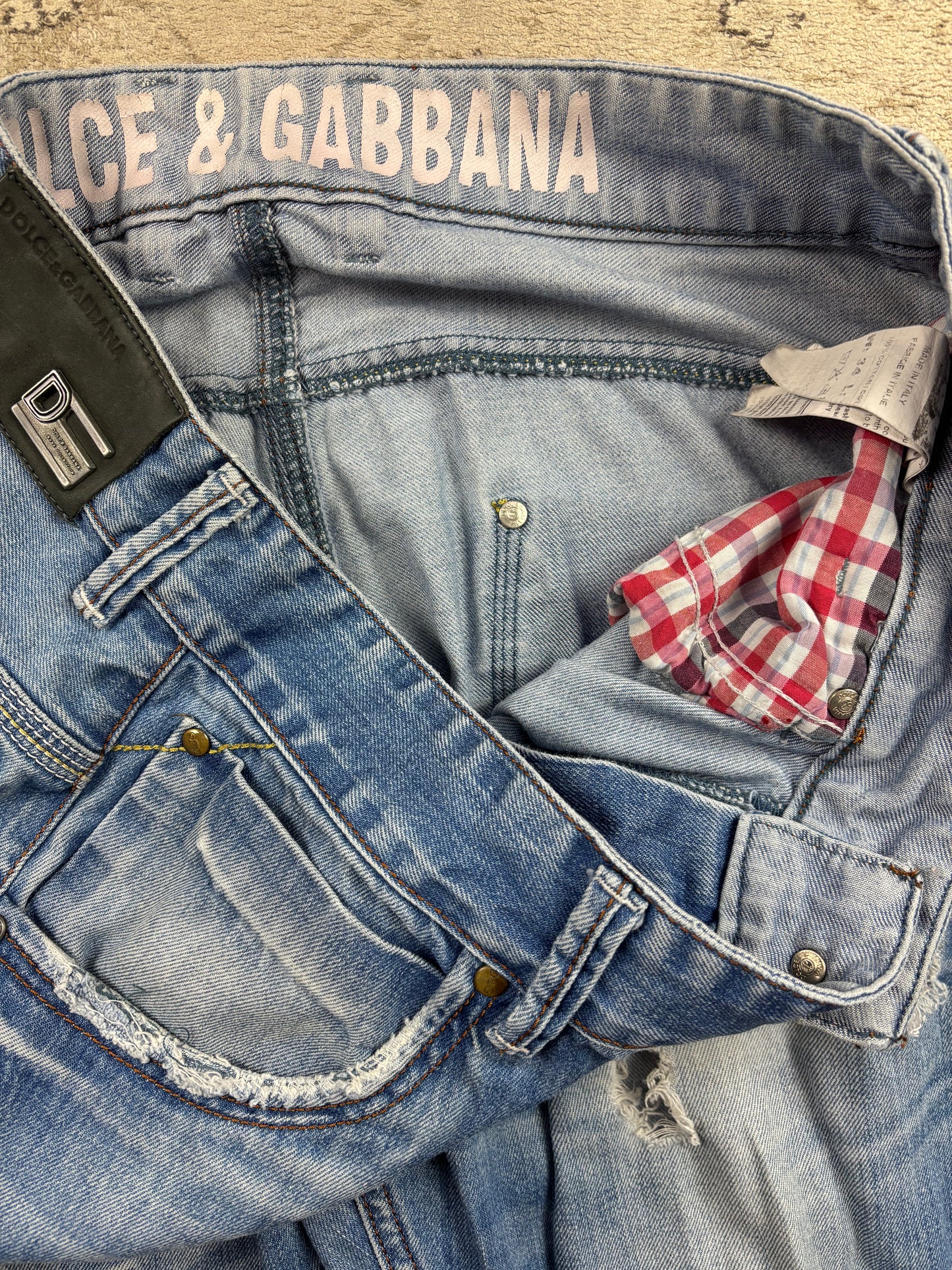 DOLCE & GABBANA JEANS W34 L32