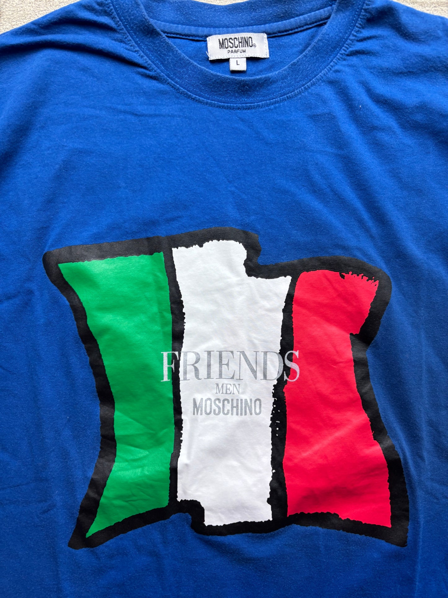 MOSCHINO ITALY T-SHIRT (L)