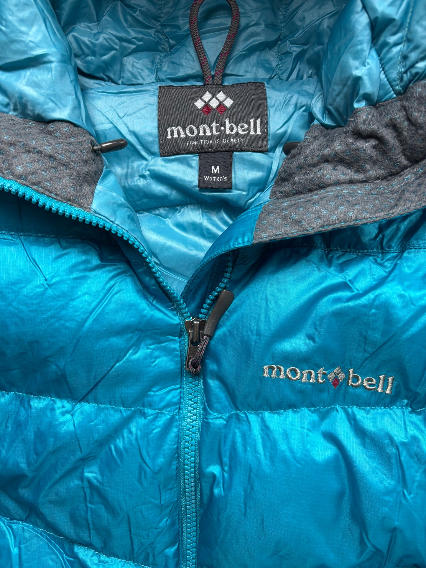 MONTBELL BLUE PUFFER JACKET (S)