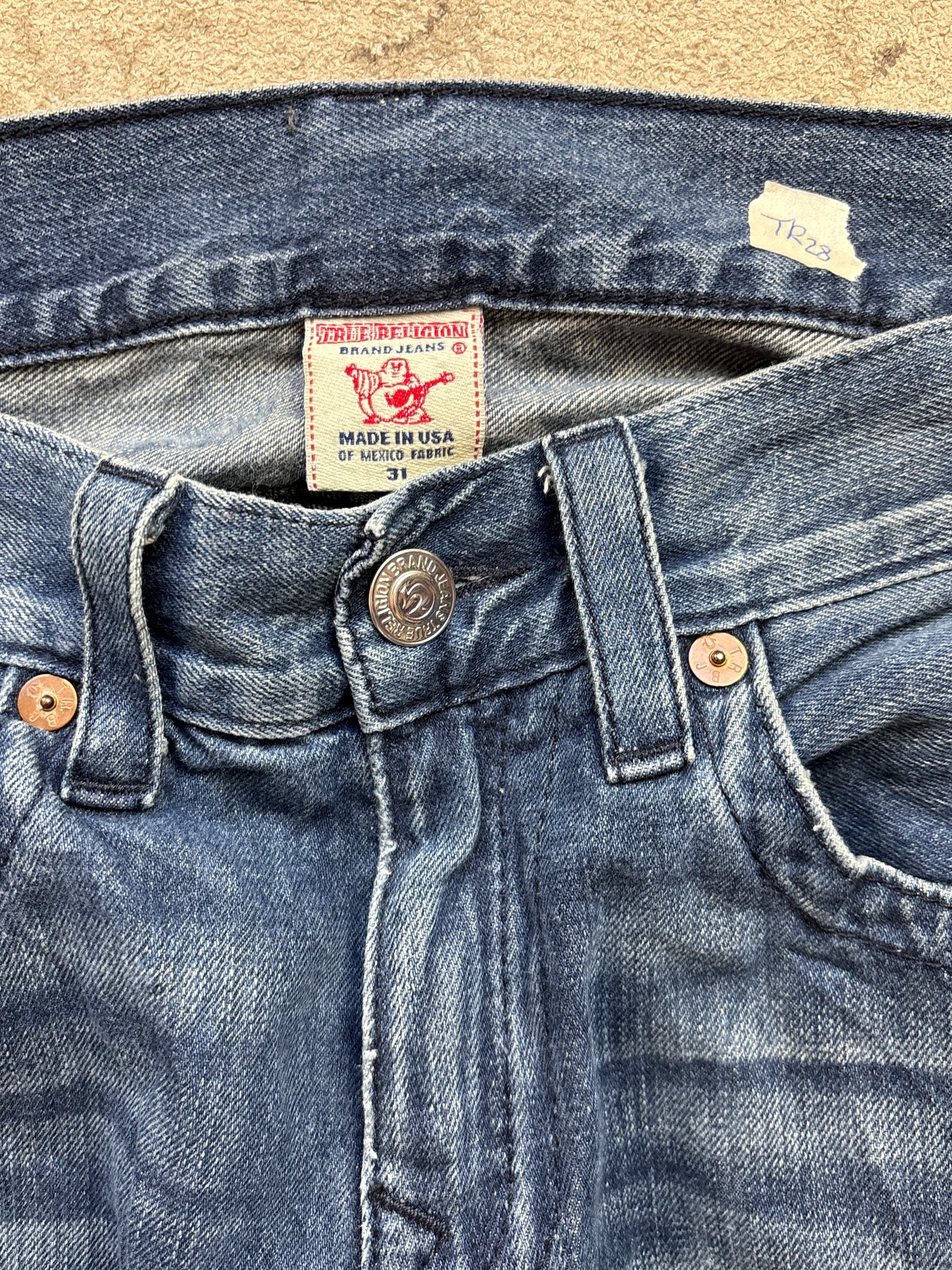 TRUE RELIGION JEANS W31 L30 #TR28