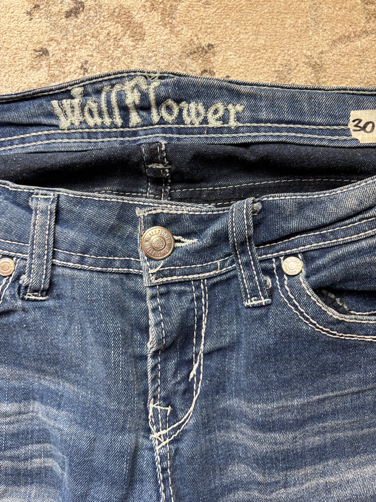 MISS ME STYLE JEANS W28 L32 #MS30