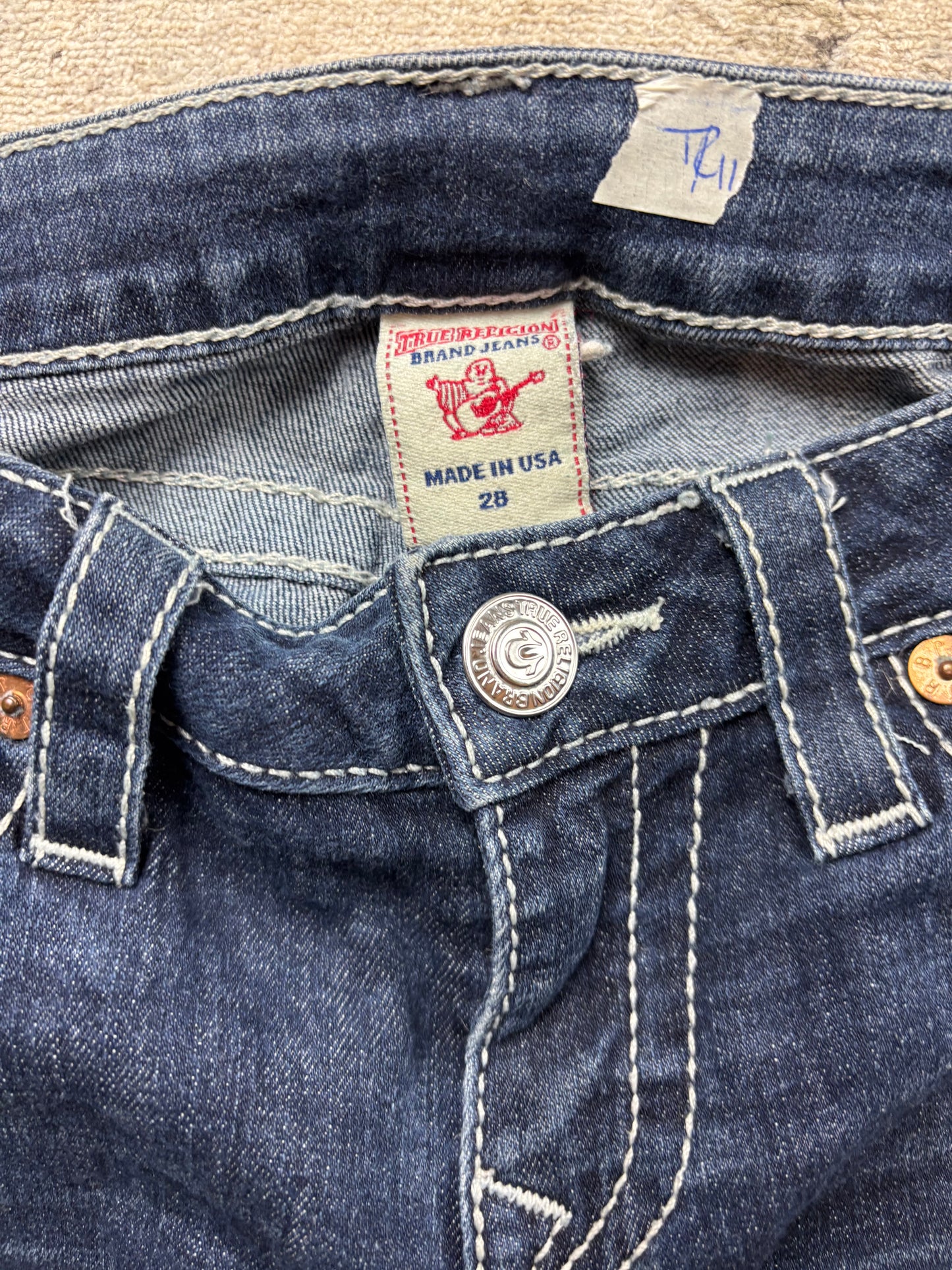 TRUE RELIGION JEANS W28 L32 #TR11