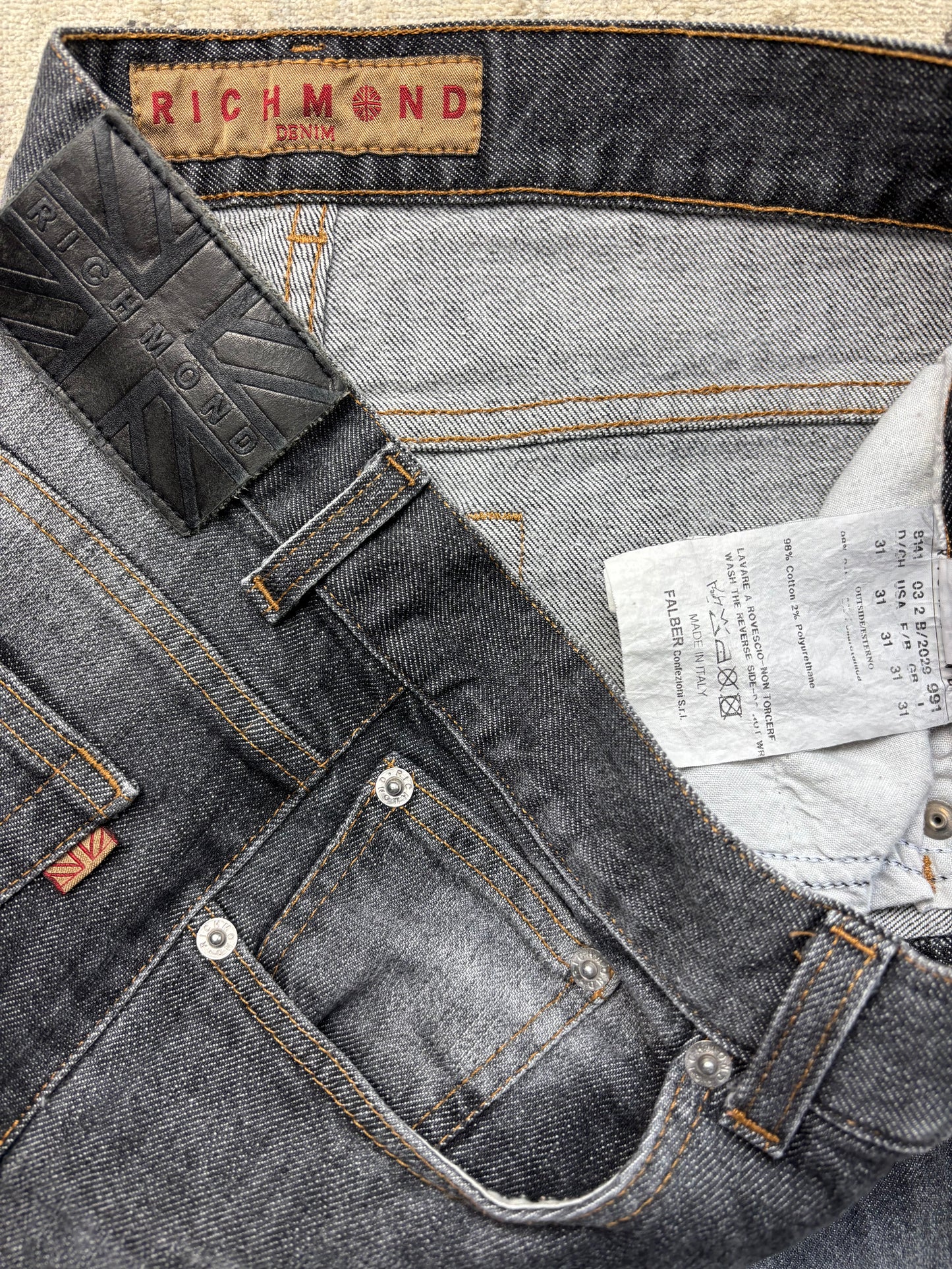 RICHMOND JEANS W31 L34