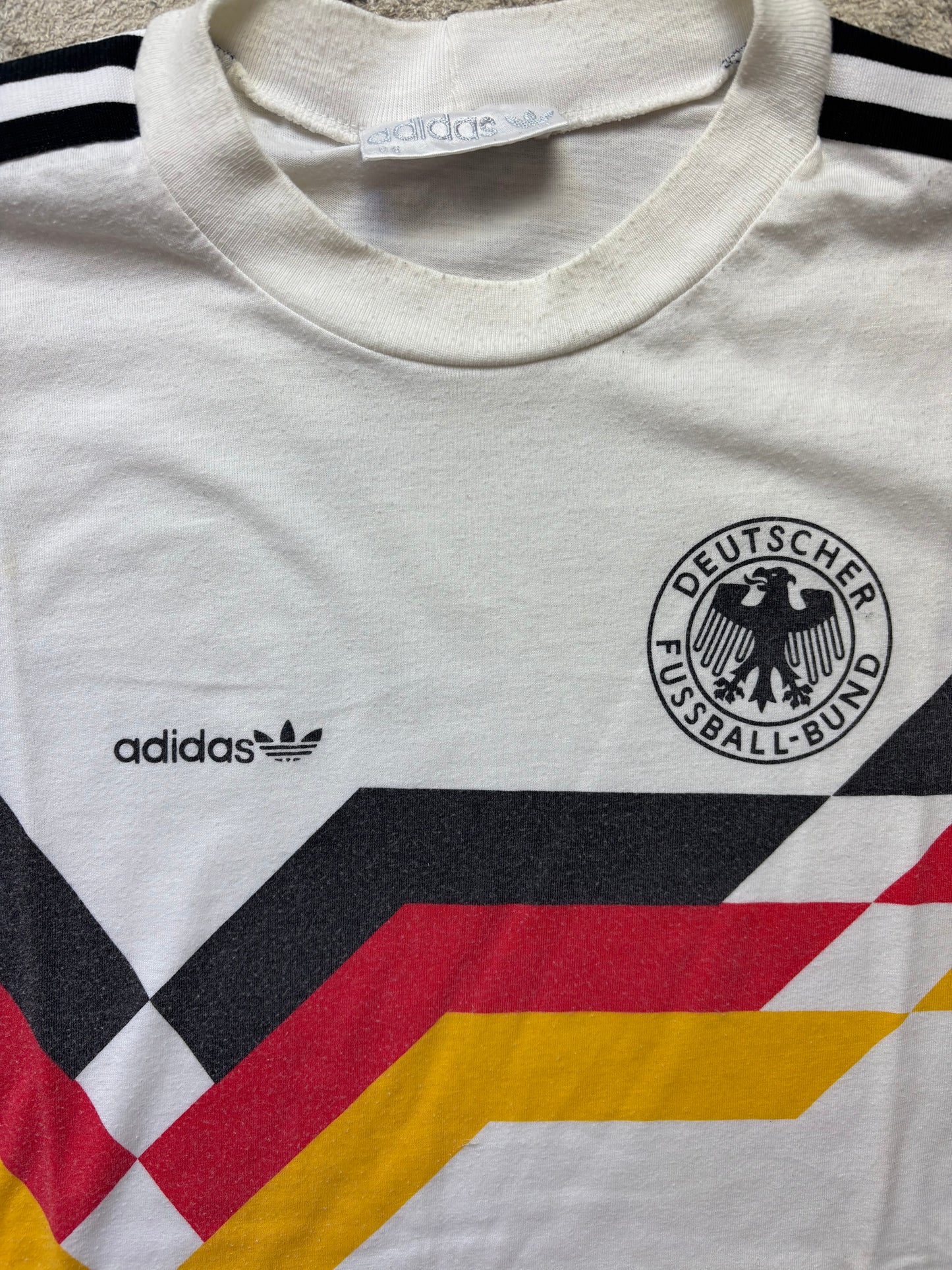 ADIDAS DFB WHITE T-SHIRT (M)