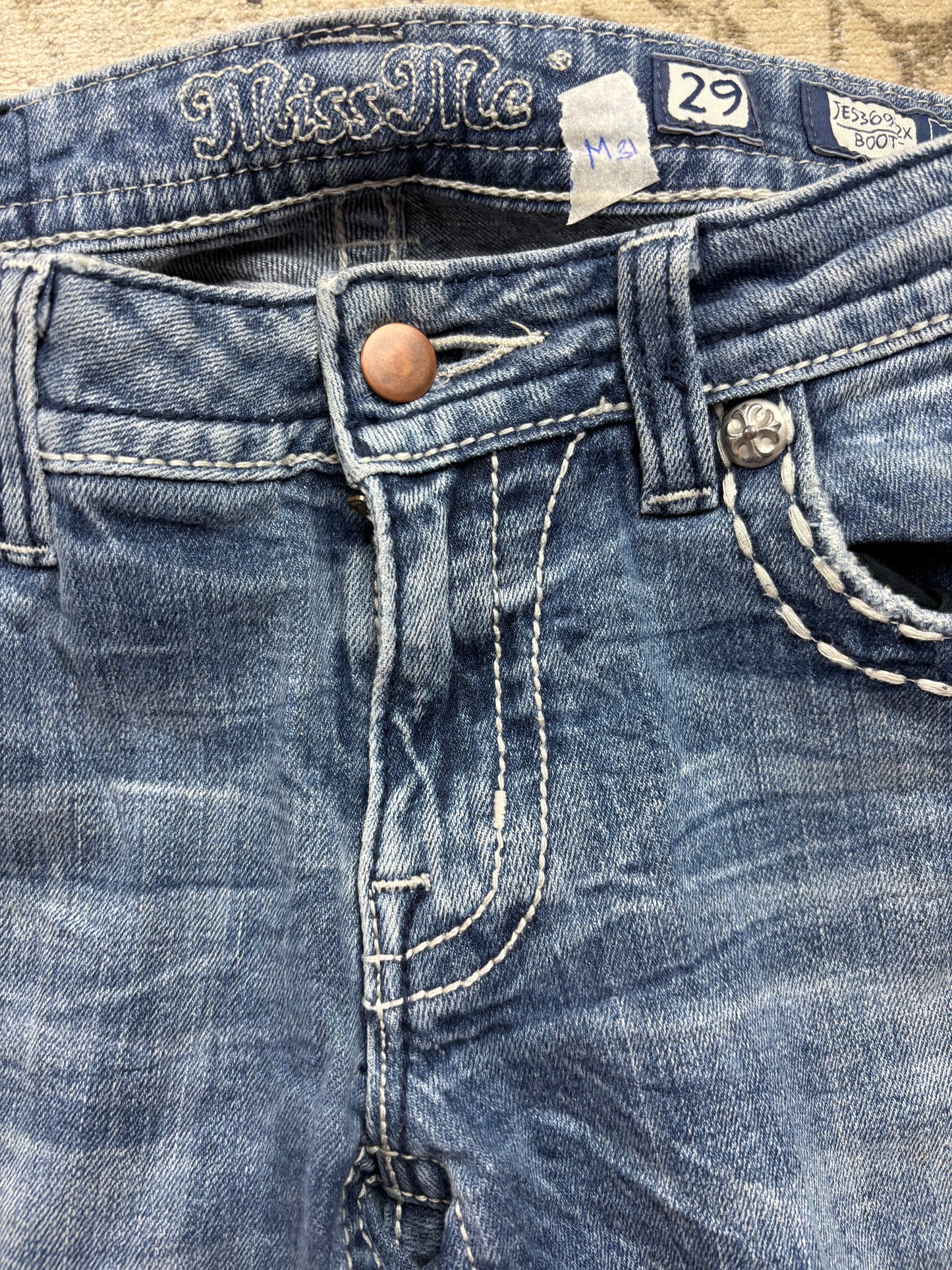 MISS ME JEANS W29 L32 #M31