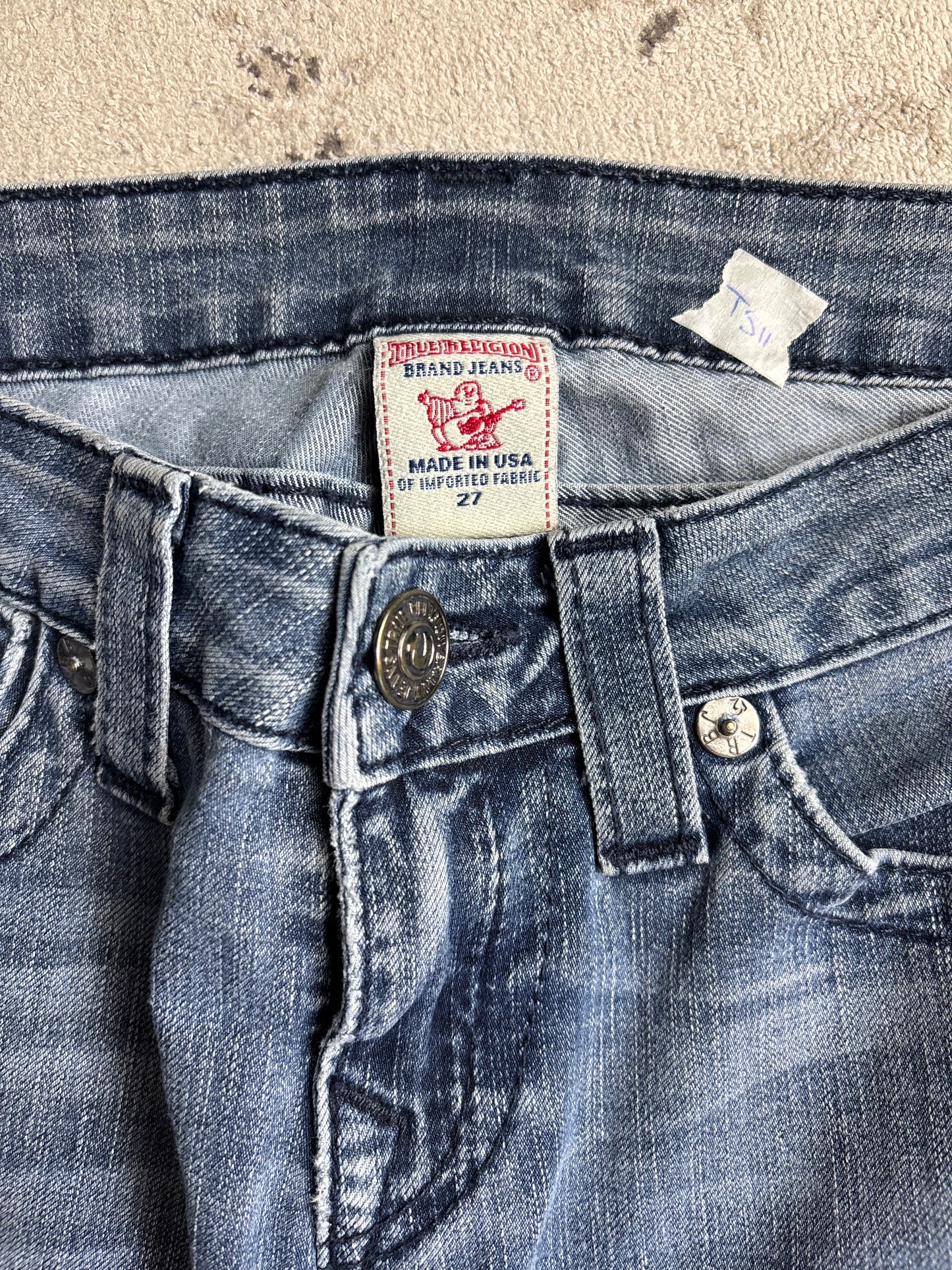 TRUE RELIGION SKIRT W27 #S11