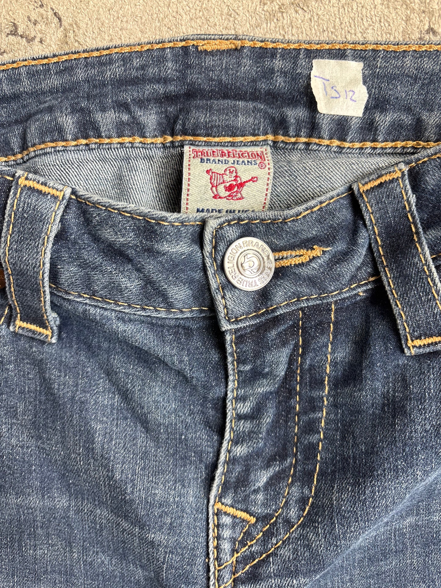 TRUE RELIGION SKIRT W28 #S12