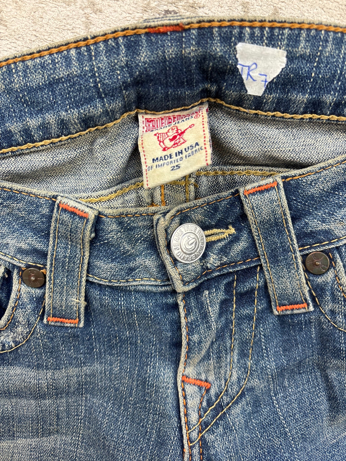 TRUE RELIGION JEANS W25 L30 #TR7