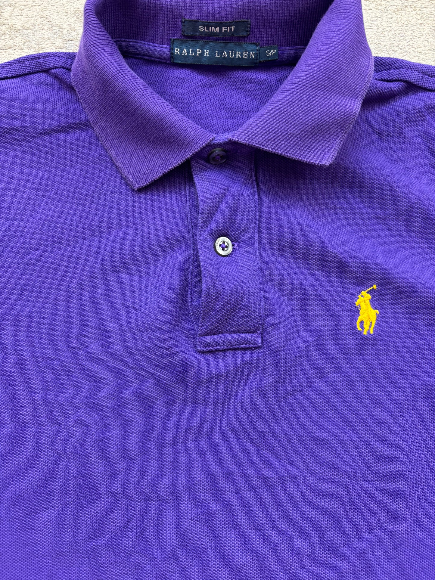 RALPH LAUREN POLO SHIRT PURPLE (XS/S)