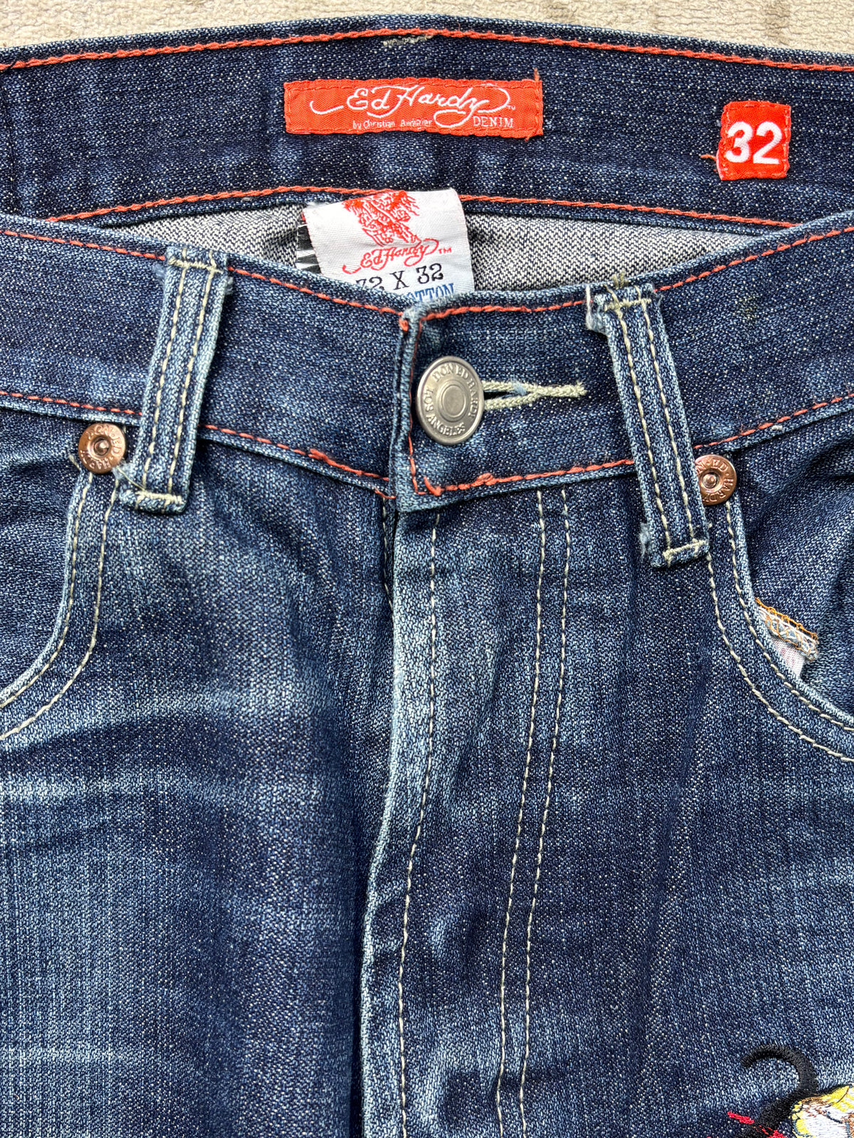 ED HARDY JEANS W32 L34