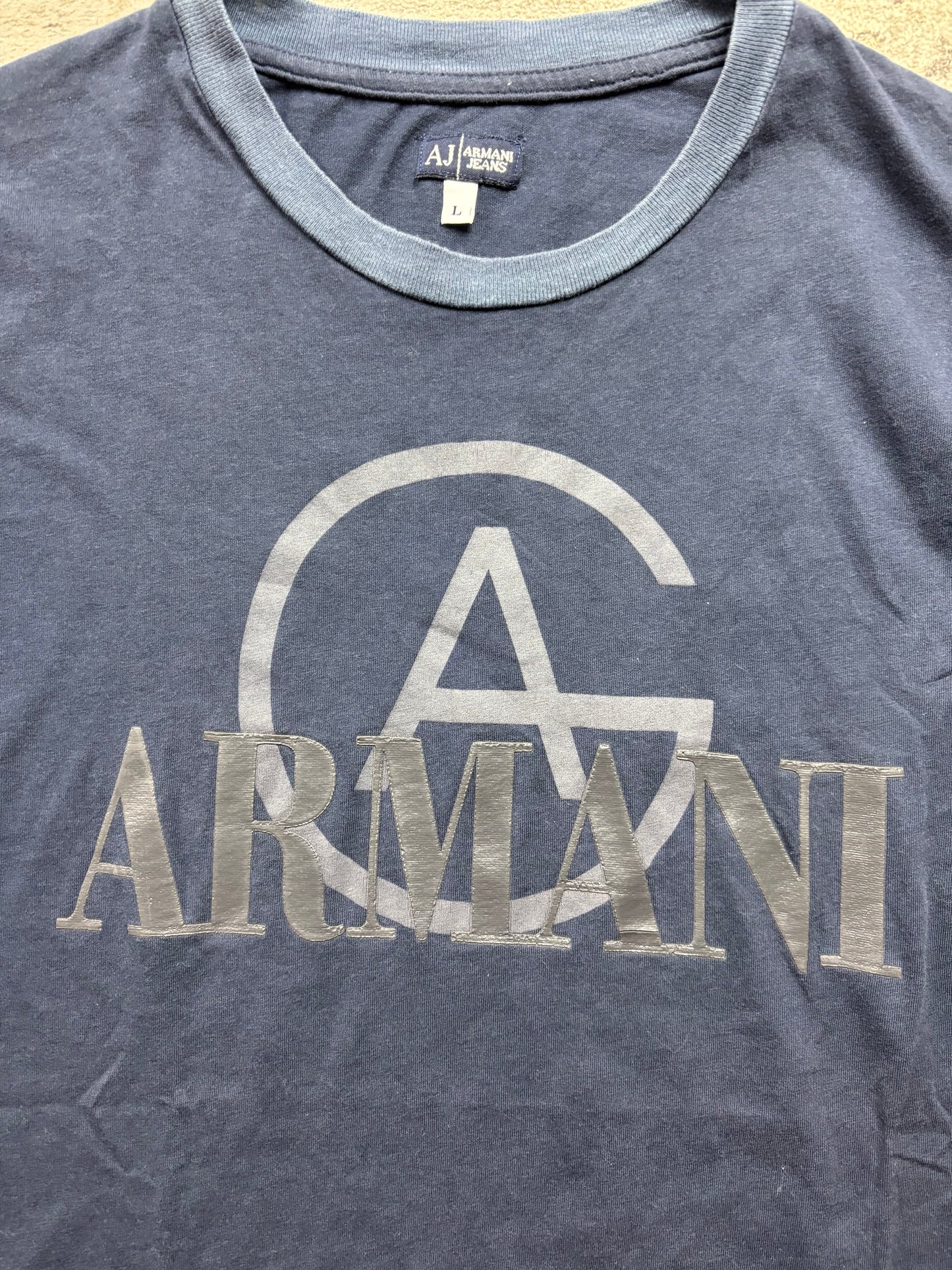 ARMANI BLACK T-SHIRT (L)