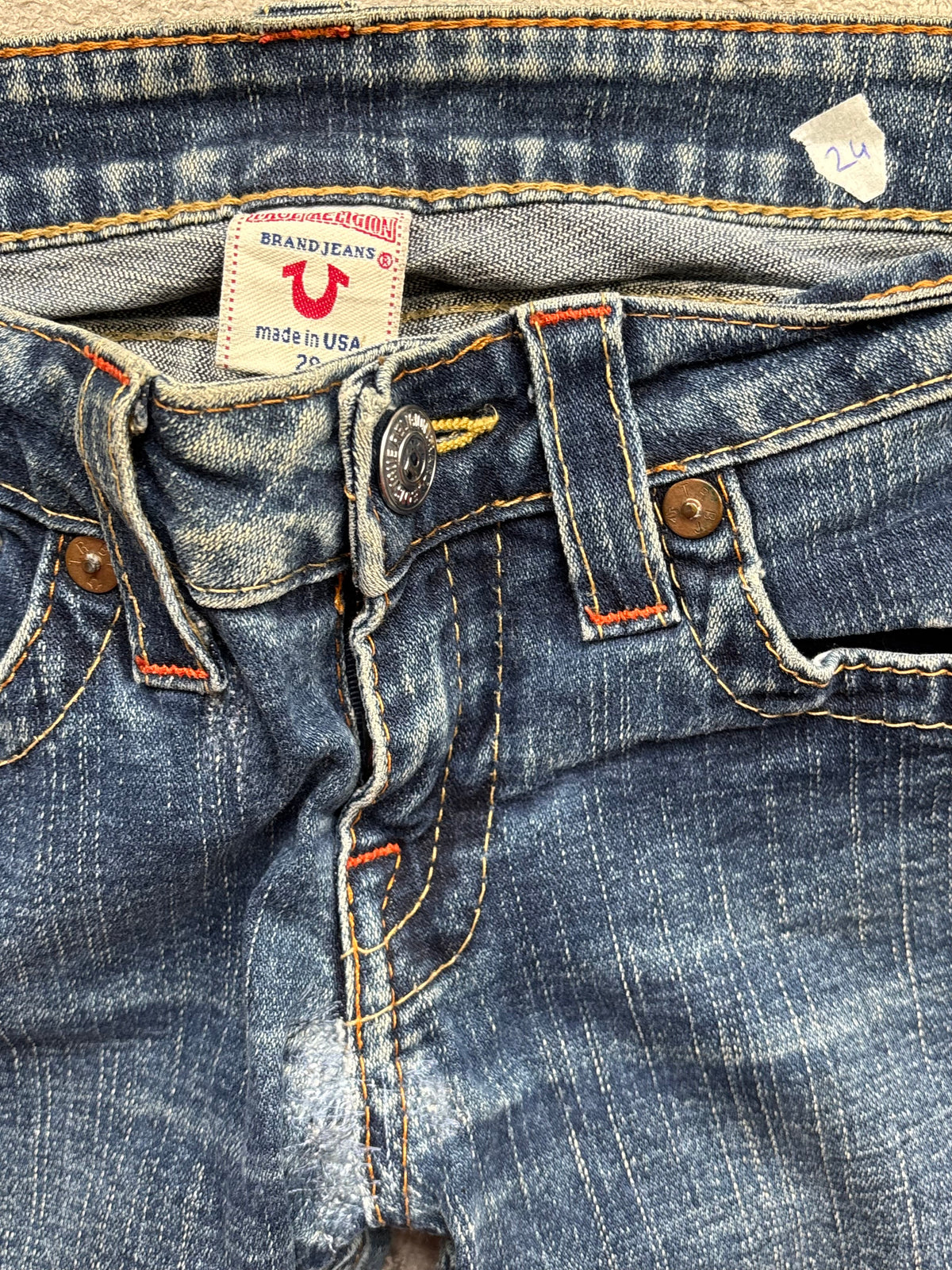 TRUE RELIGION JEANS W28 L30 #TR24
