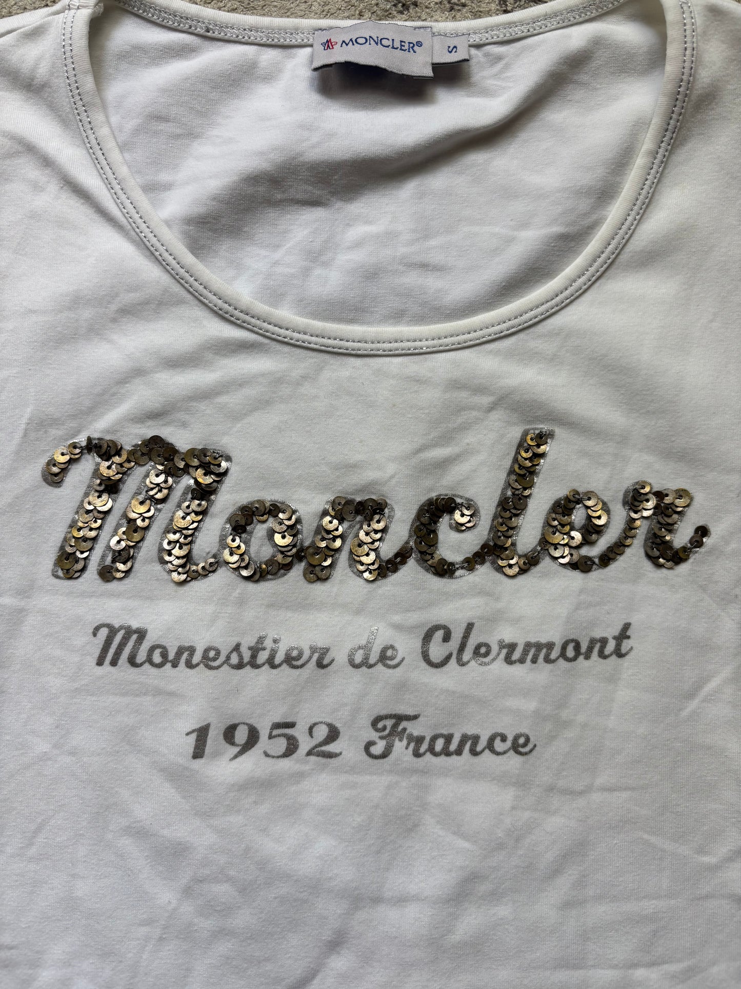 MONCLER WOMEN T-SHIRT (S)