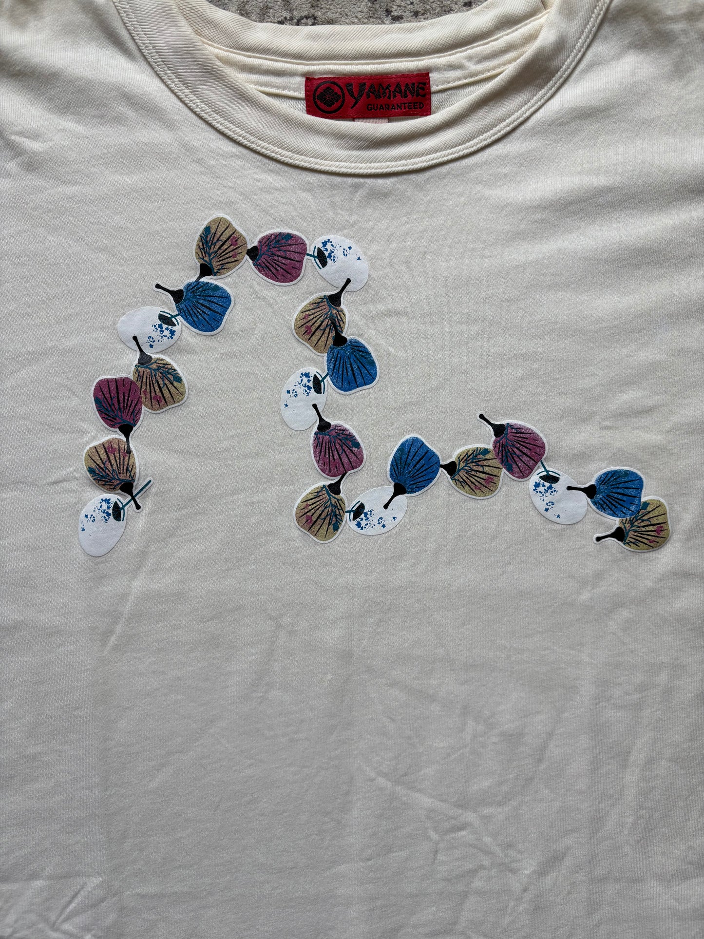 EVISU WHITE T-SHIRT (M)