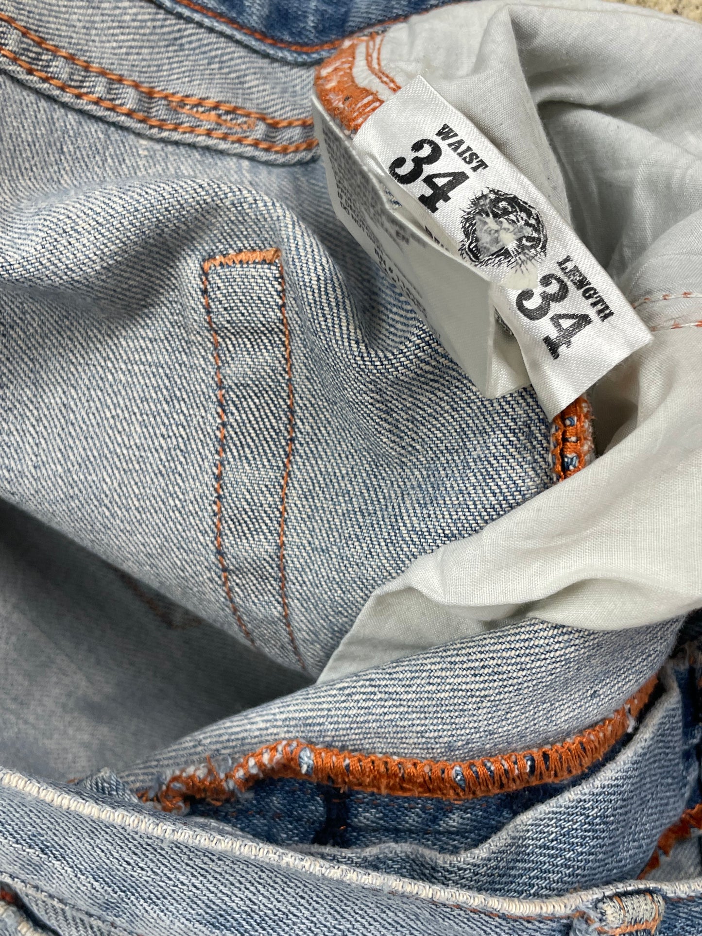 ED HARDY JEANS W34 L32/34 #ED4