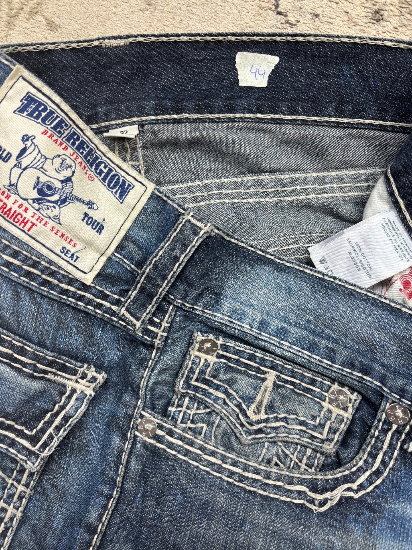 TRUE RELIGION JEANS W32 L34 #TR44