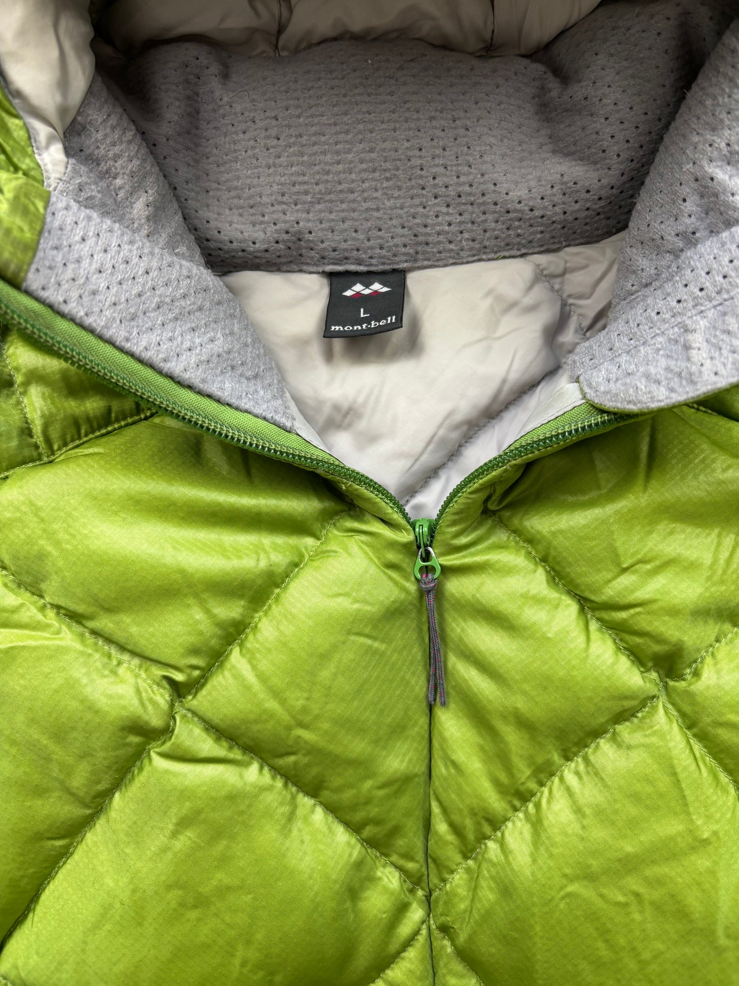 MONTBELL GREEN PUFFER JACKET (M)