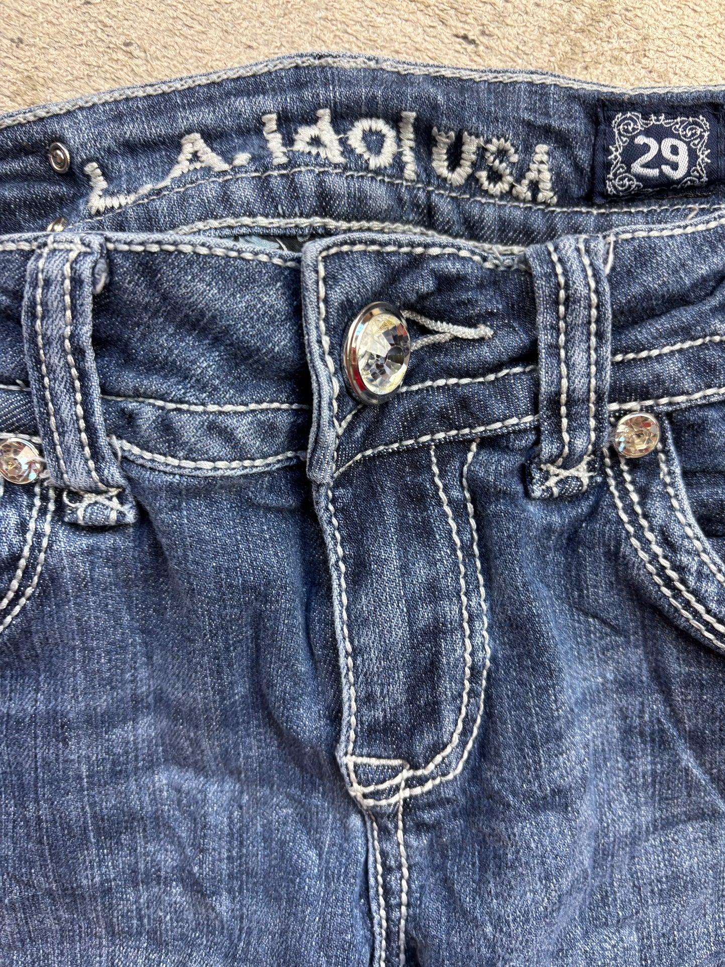 MISS ME STYLE JEANS W29 L32 #M22