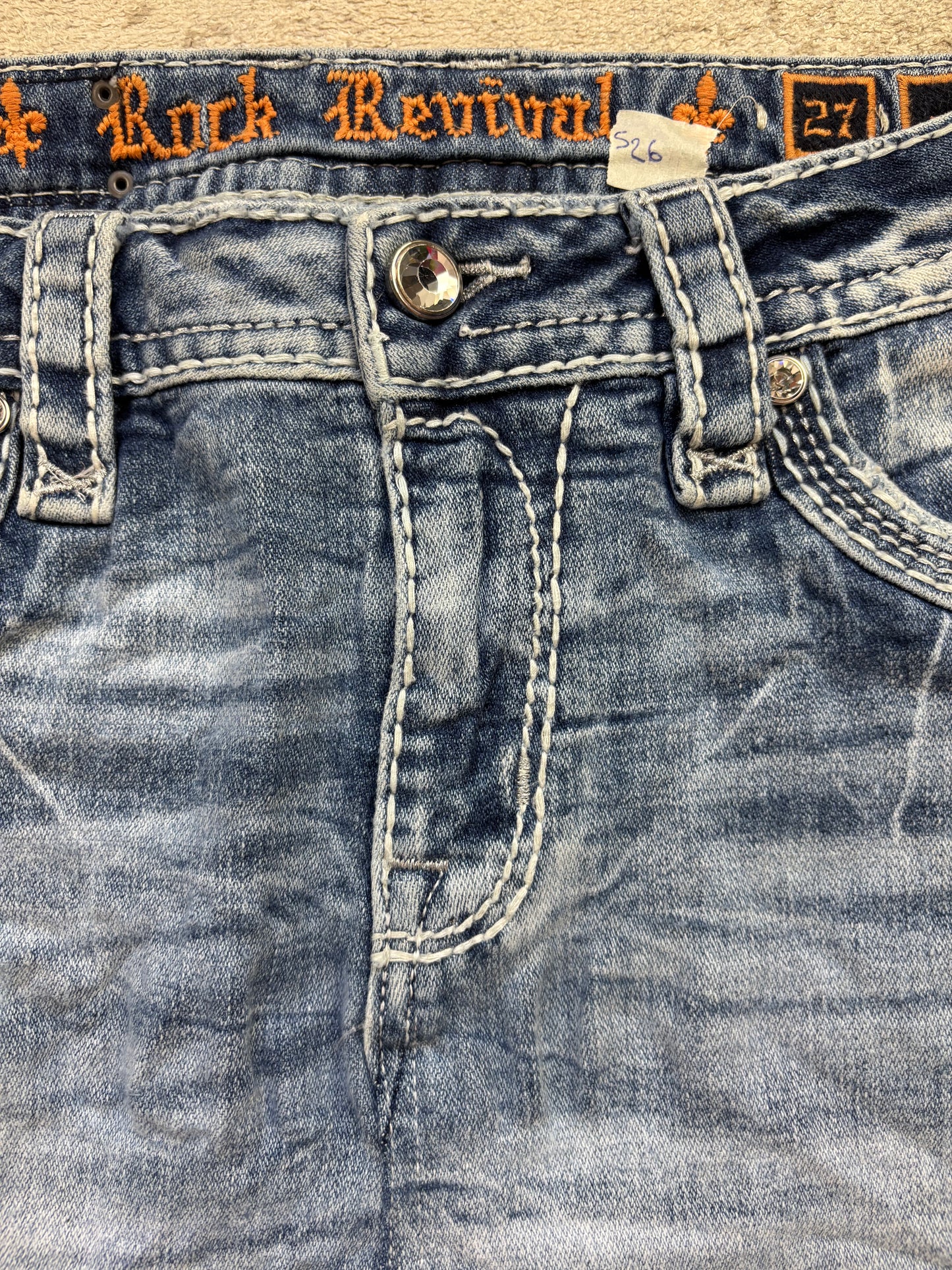 ROCK REVIVAL SKIRT W27 #S26