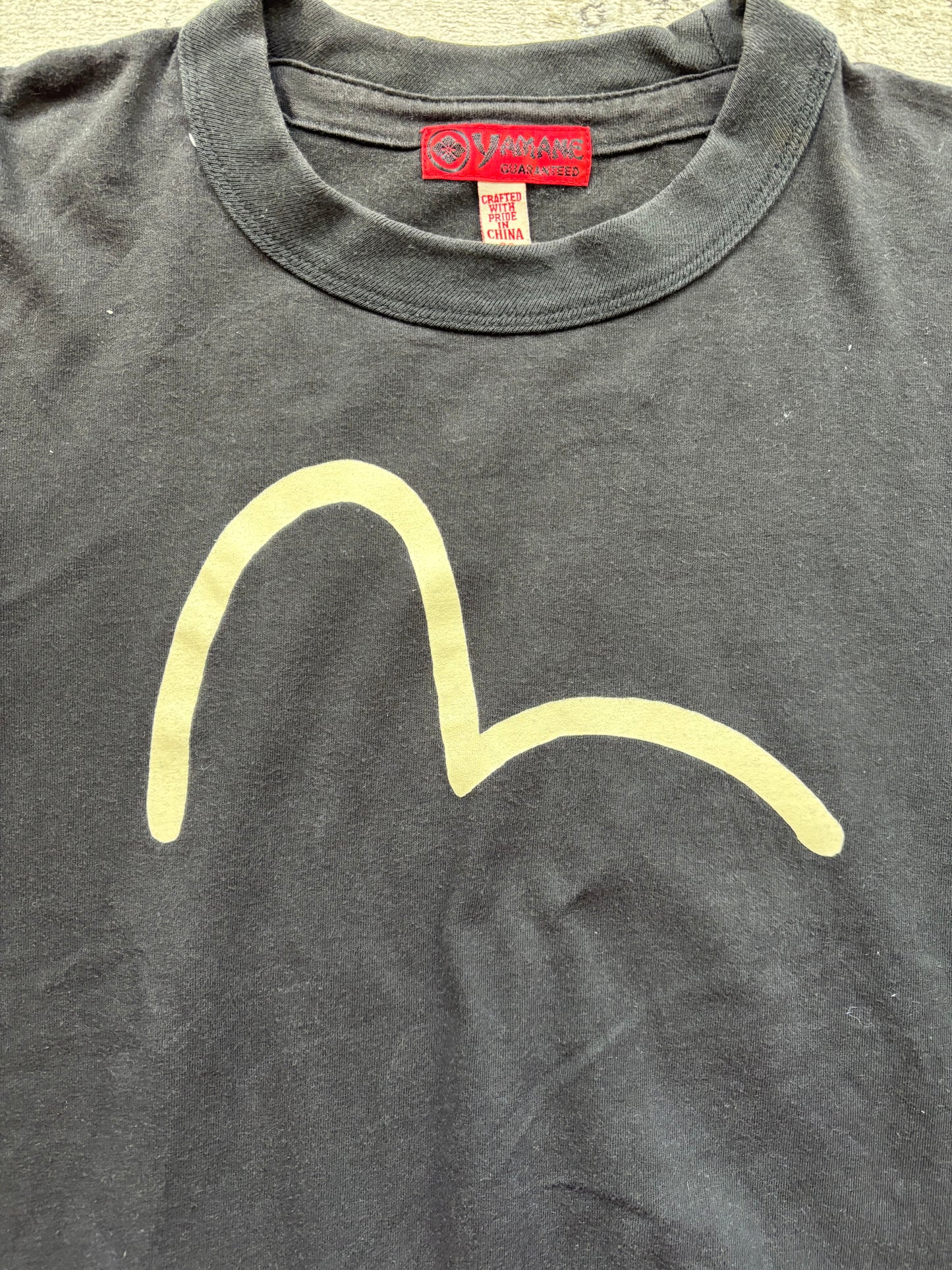 EVISU BLACK LONGSLEEVE (M)