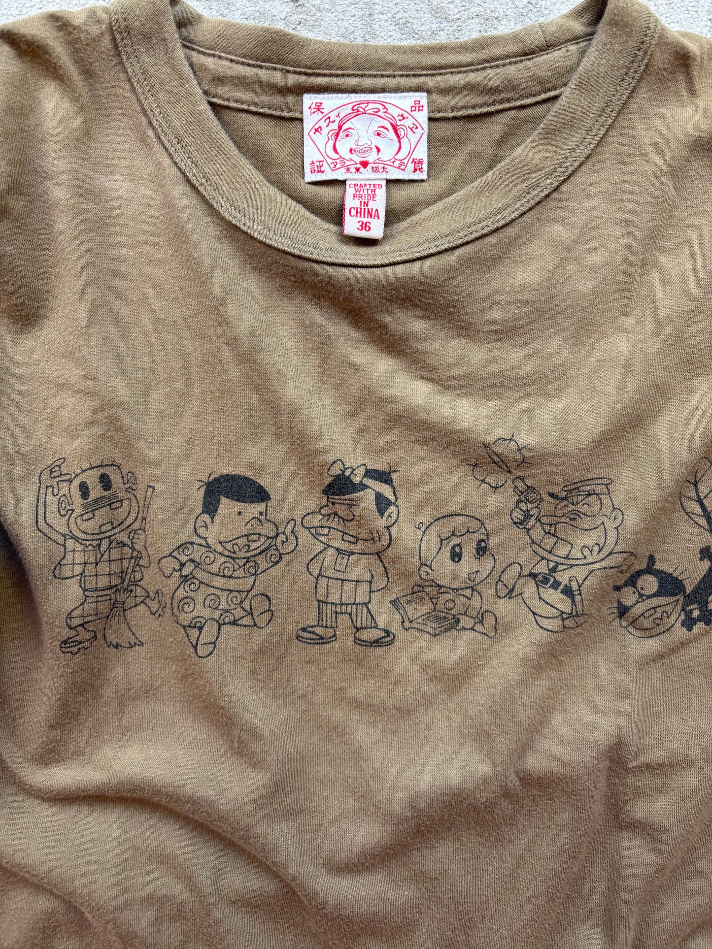 EVISU KAHKI LONGSLEEVE (S)