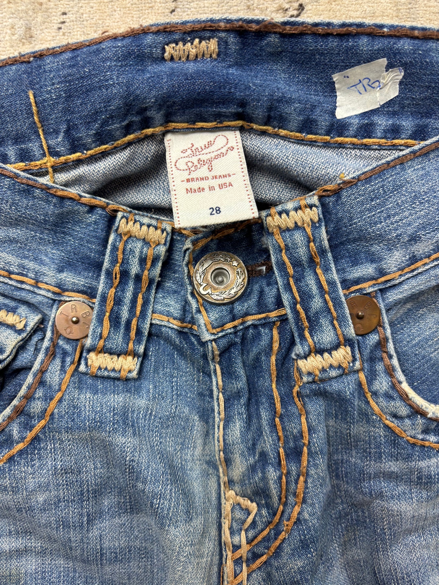 TRUE RELIGION JEANS W28 L32 #TR7