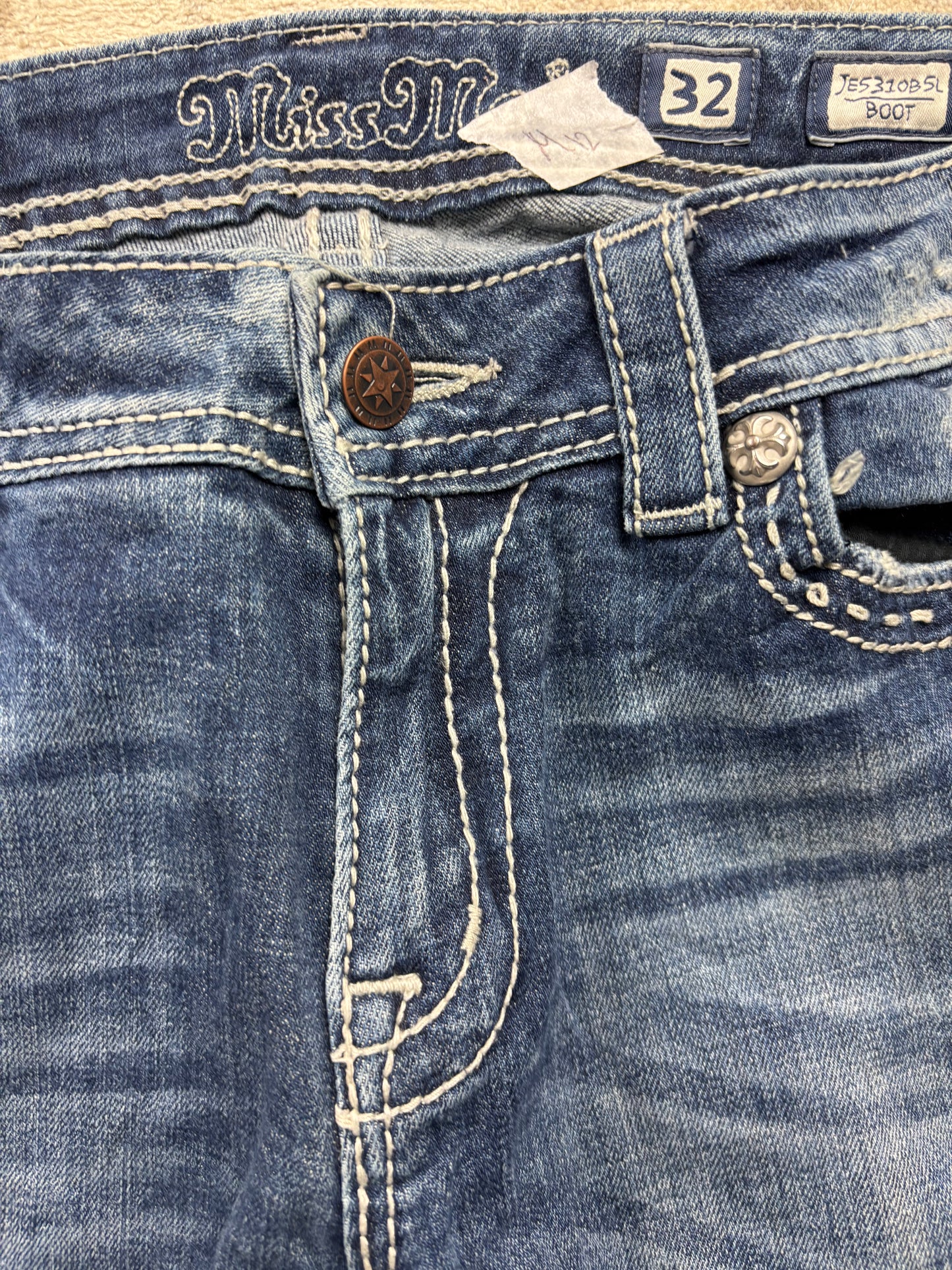 MISS ME JEANS W32 L32 #M12