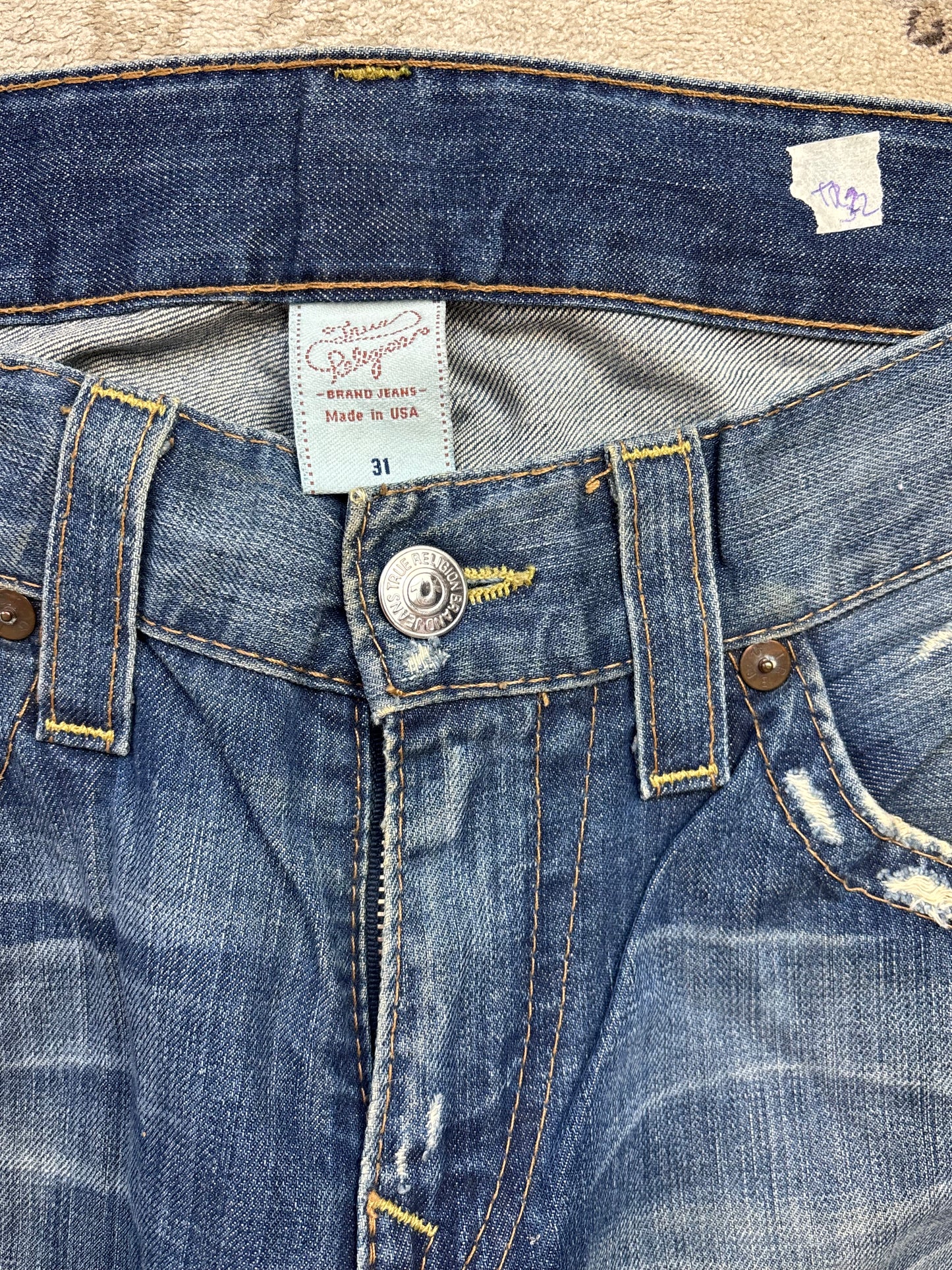 TRUE RELIGION JEANS W31 L32 #TR32