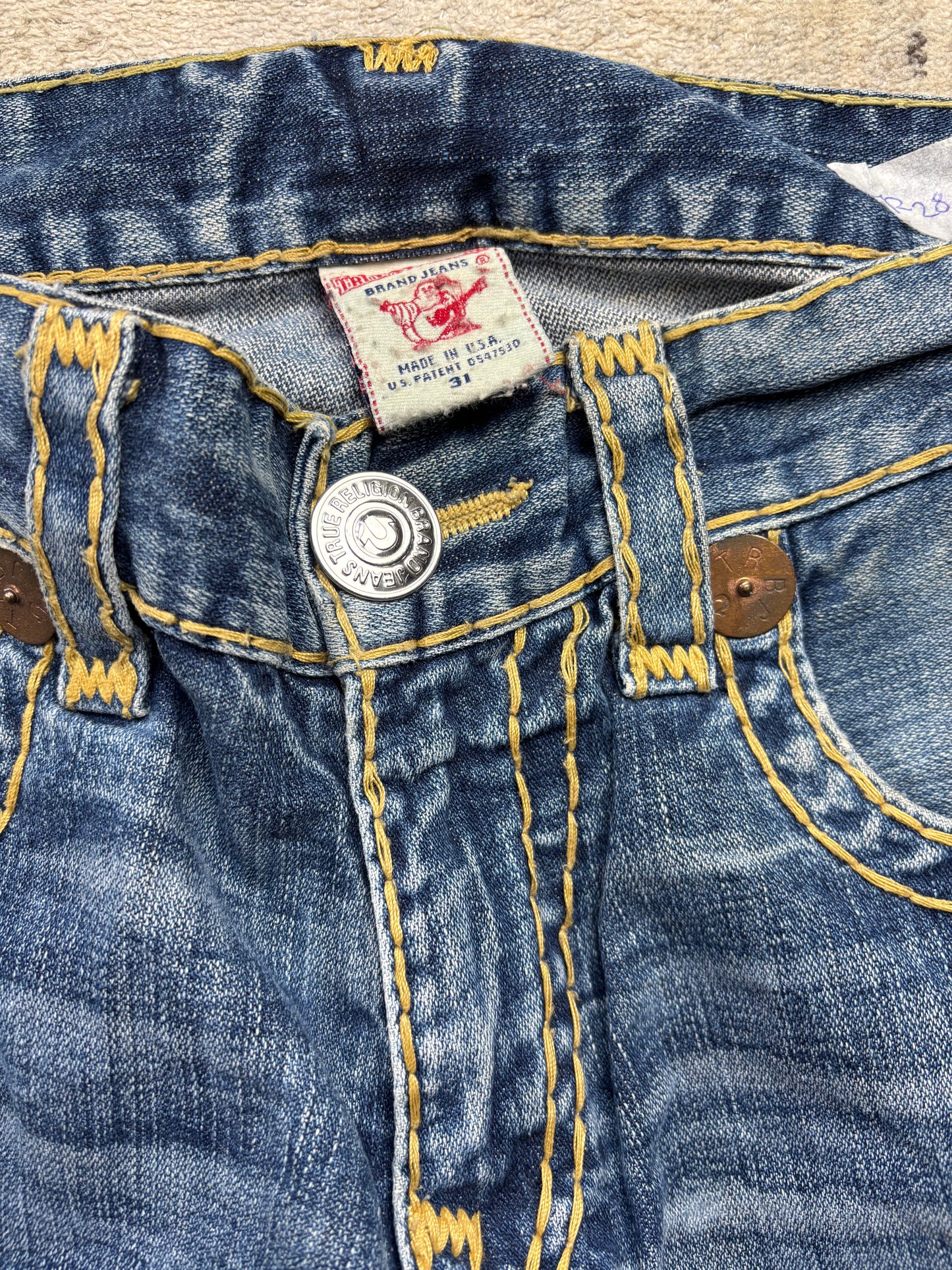 TRUE RELIGION JEANS W31 L32 #TR28