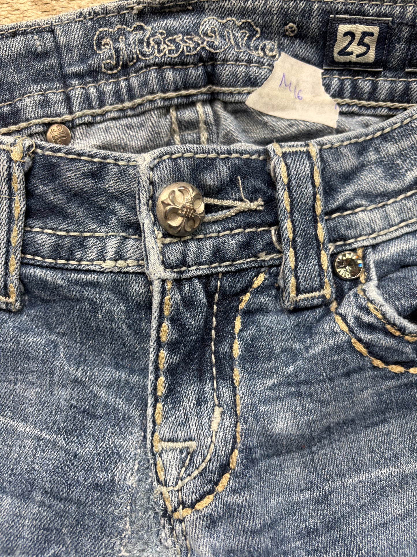 MISS ME JEANS W25 L32 #M16