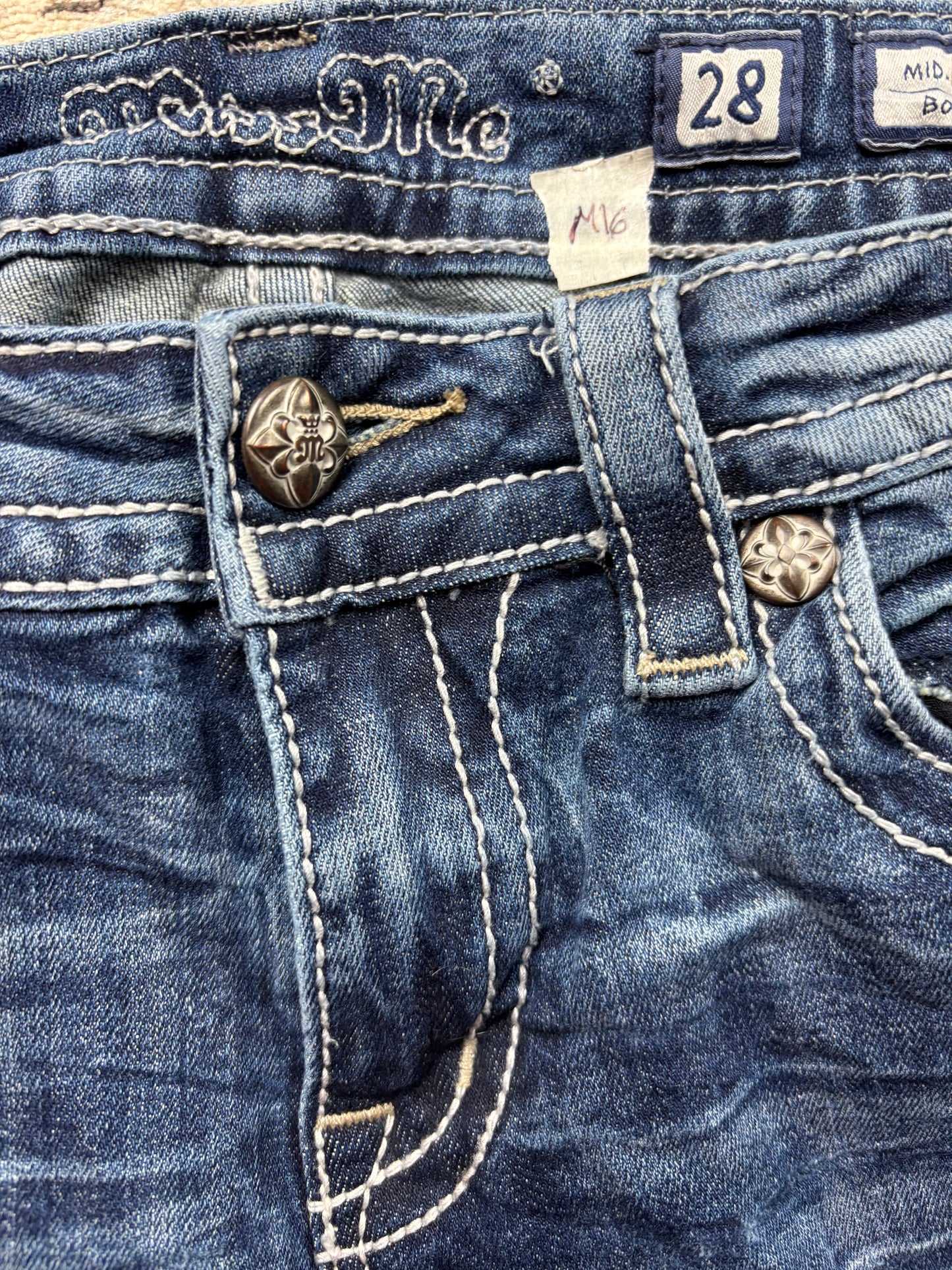 MISS ME JEANS W28 L32 #M16
