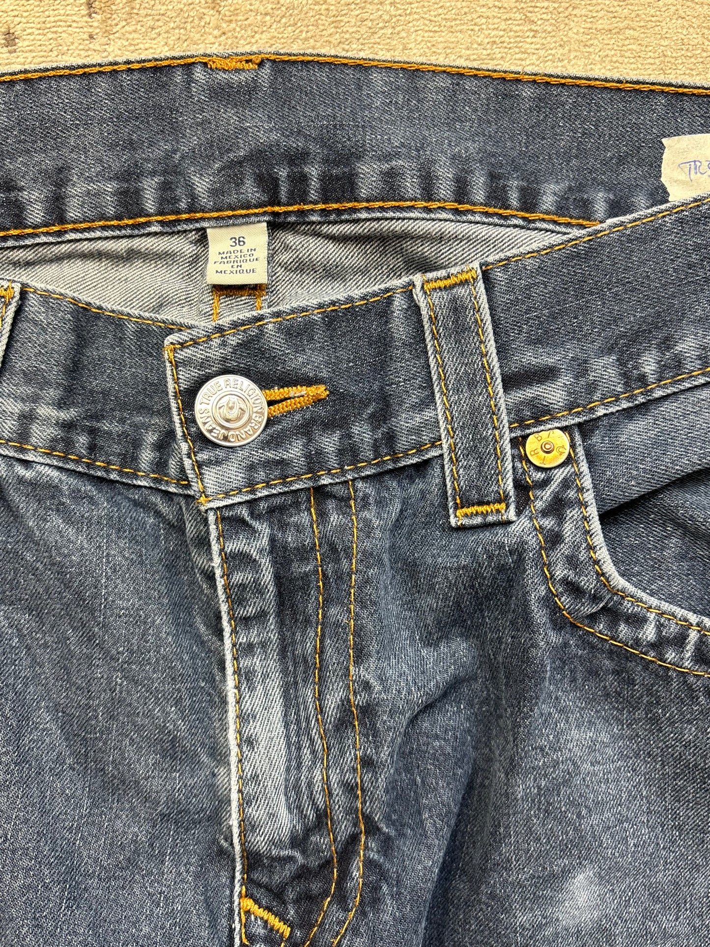 TRUE RELIGION JEANS W36 L32 #TR54