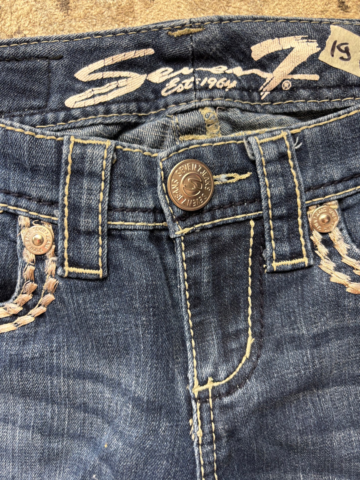 MISS ME STYLE JEANS W27 L32 #MS19