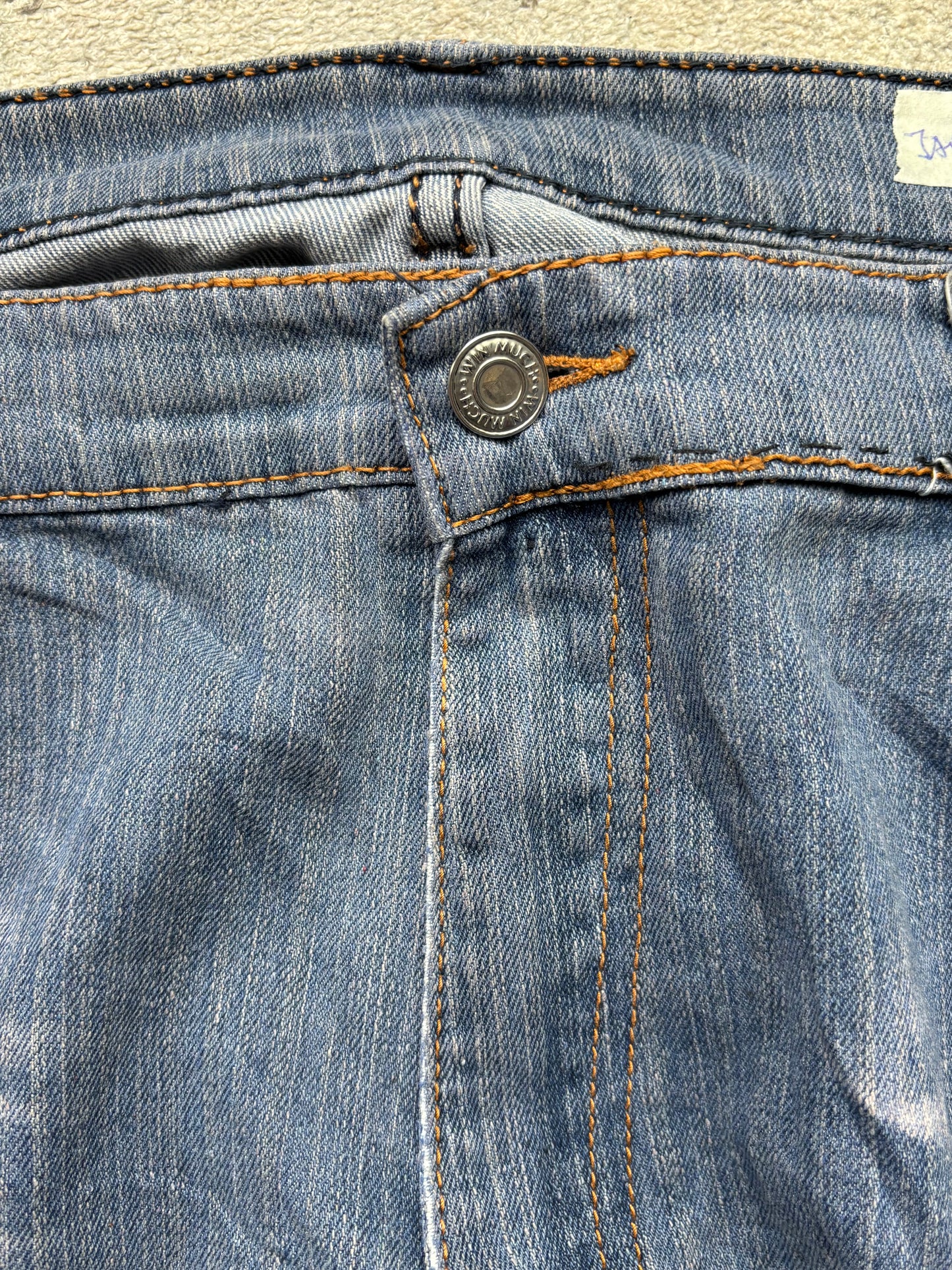 JAPANESE EMBROIDERED DENIM W36 L30 #JAP18