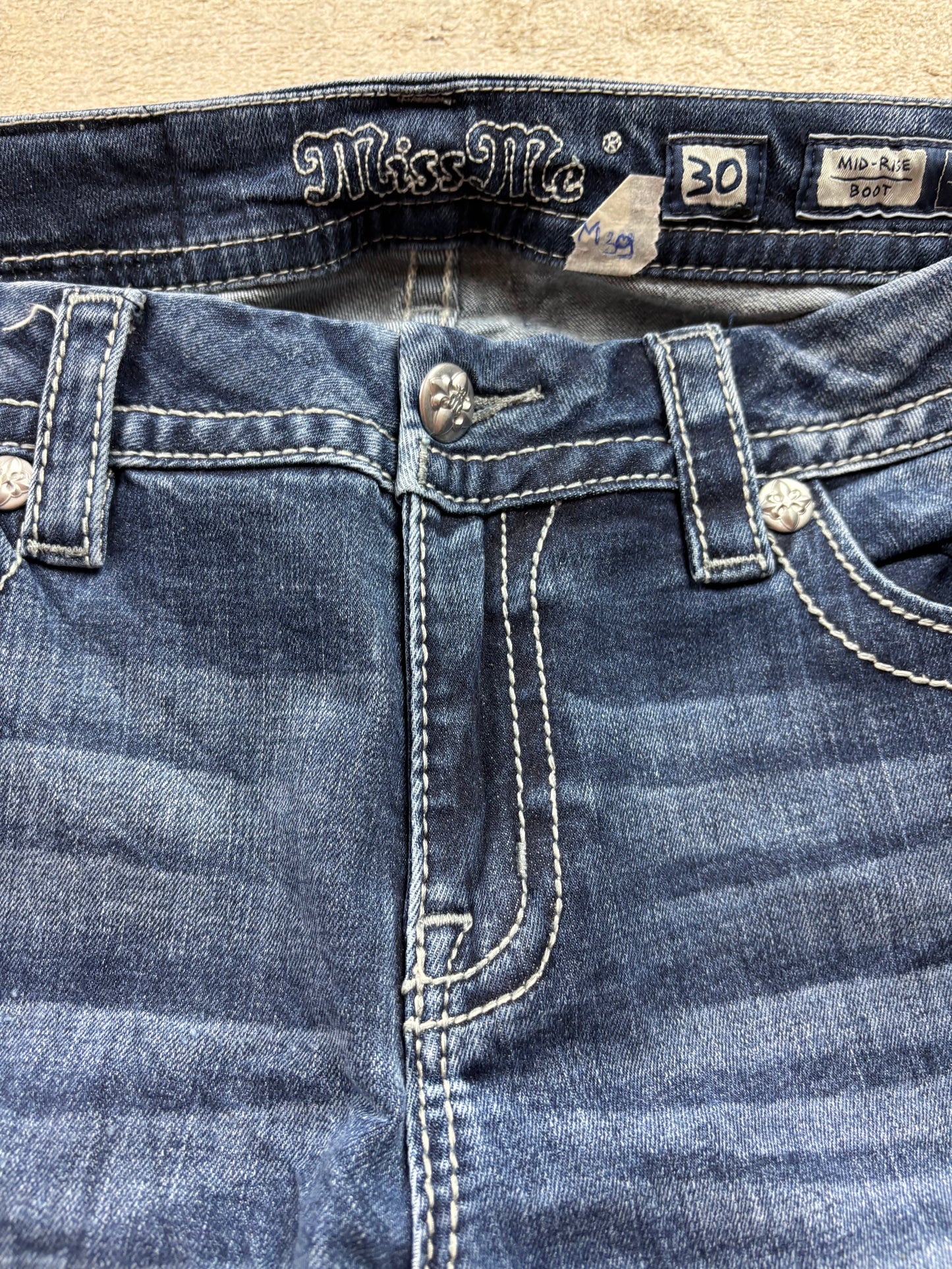 MISS ME JEANS W30 L34 #M39