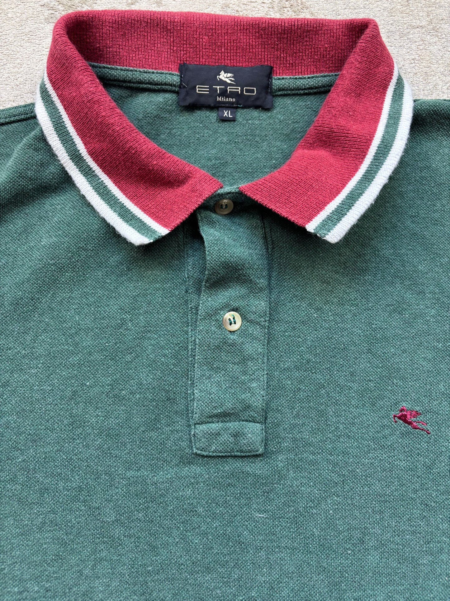 ETRO POLO SHIRT (XL)