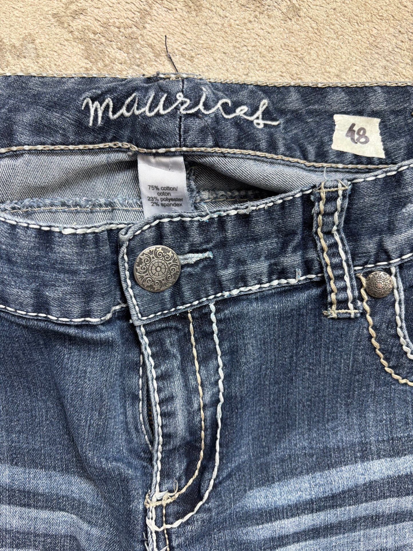 MISS ME STYLE JEANS W30 L32 #MS48
