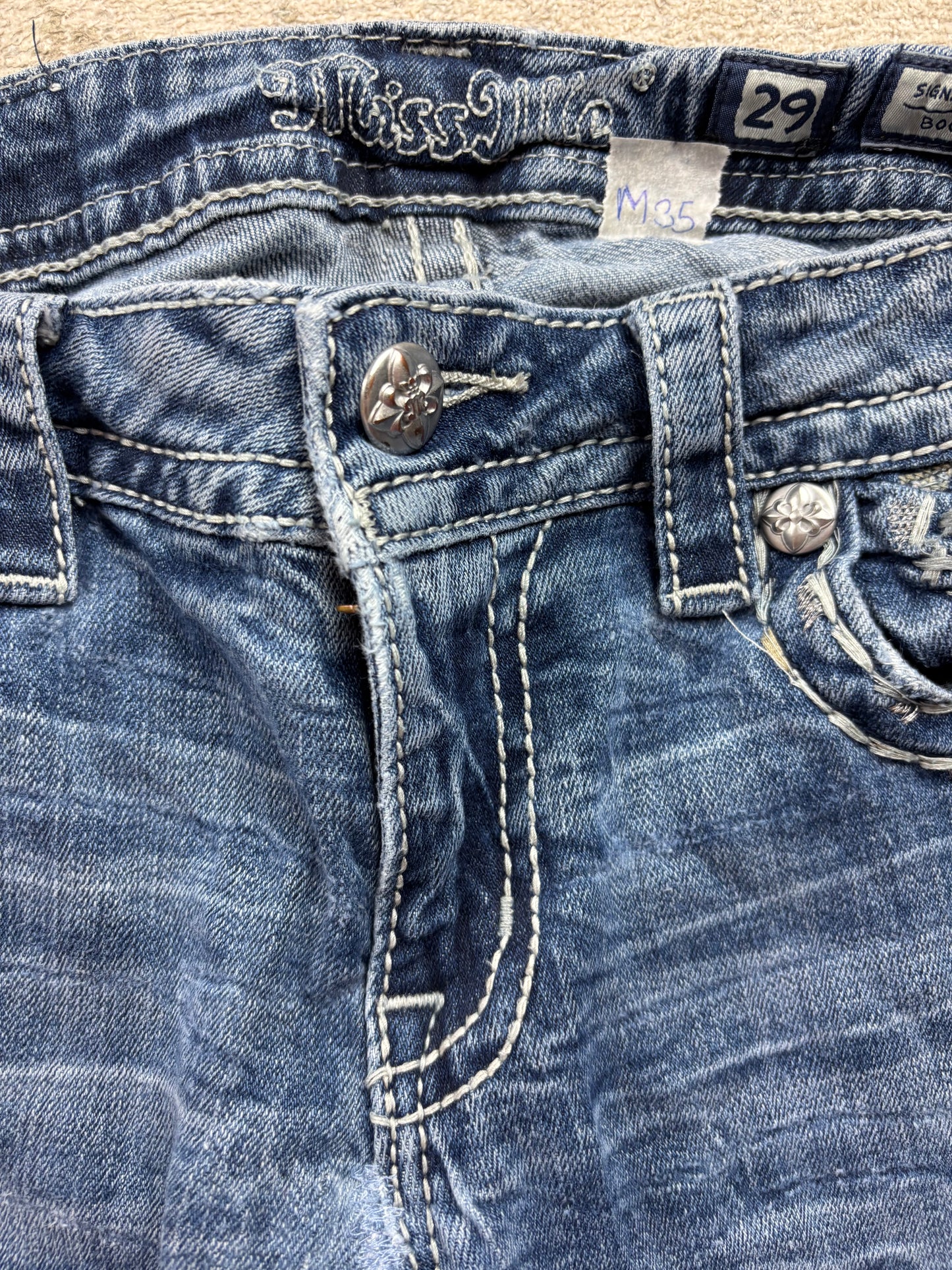 MISS ME JEANS W29 L32 #M35