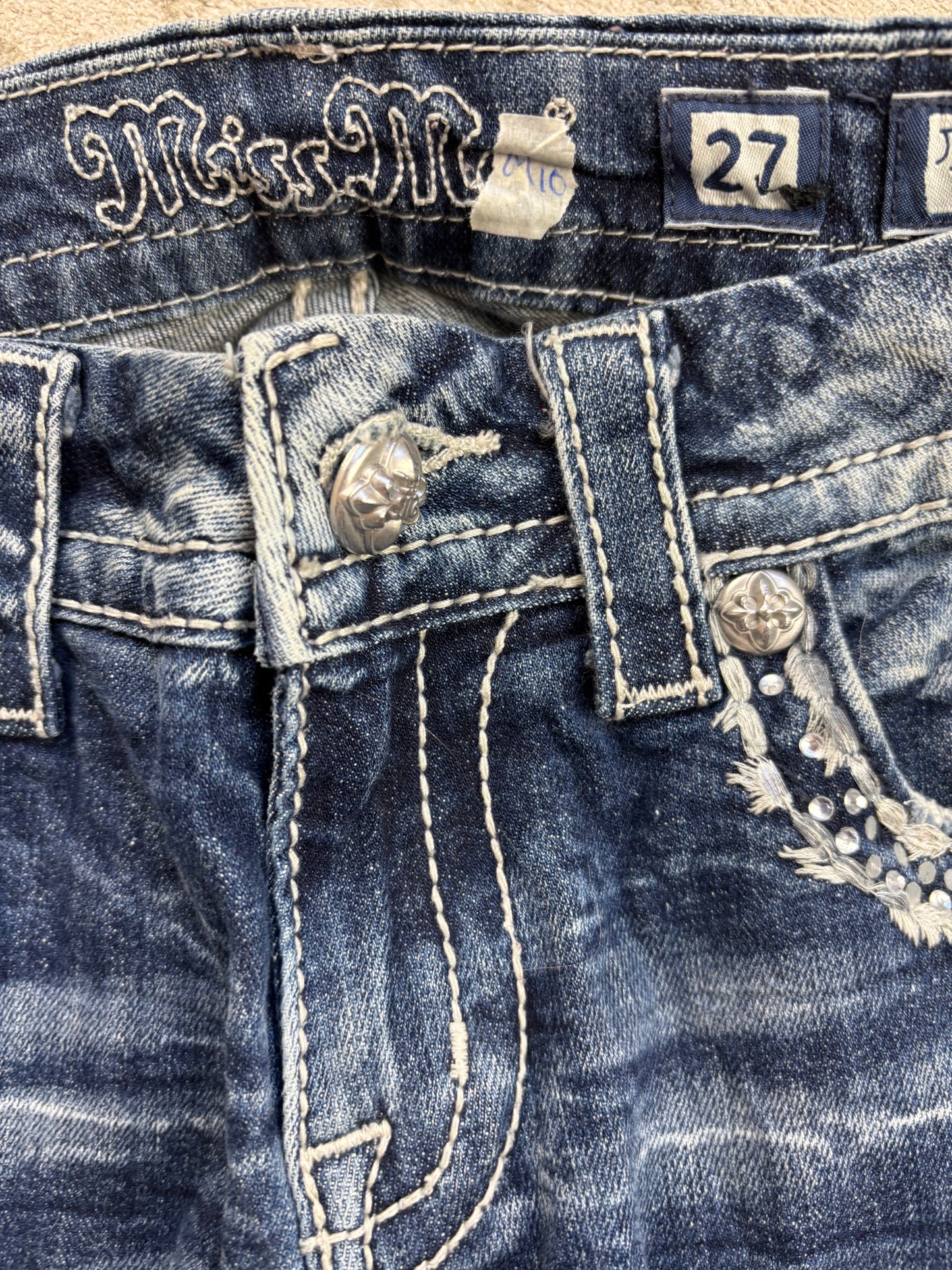 MISS ME JEANS W27 L32 #M10