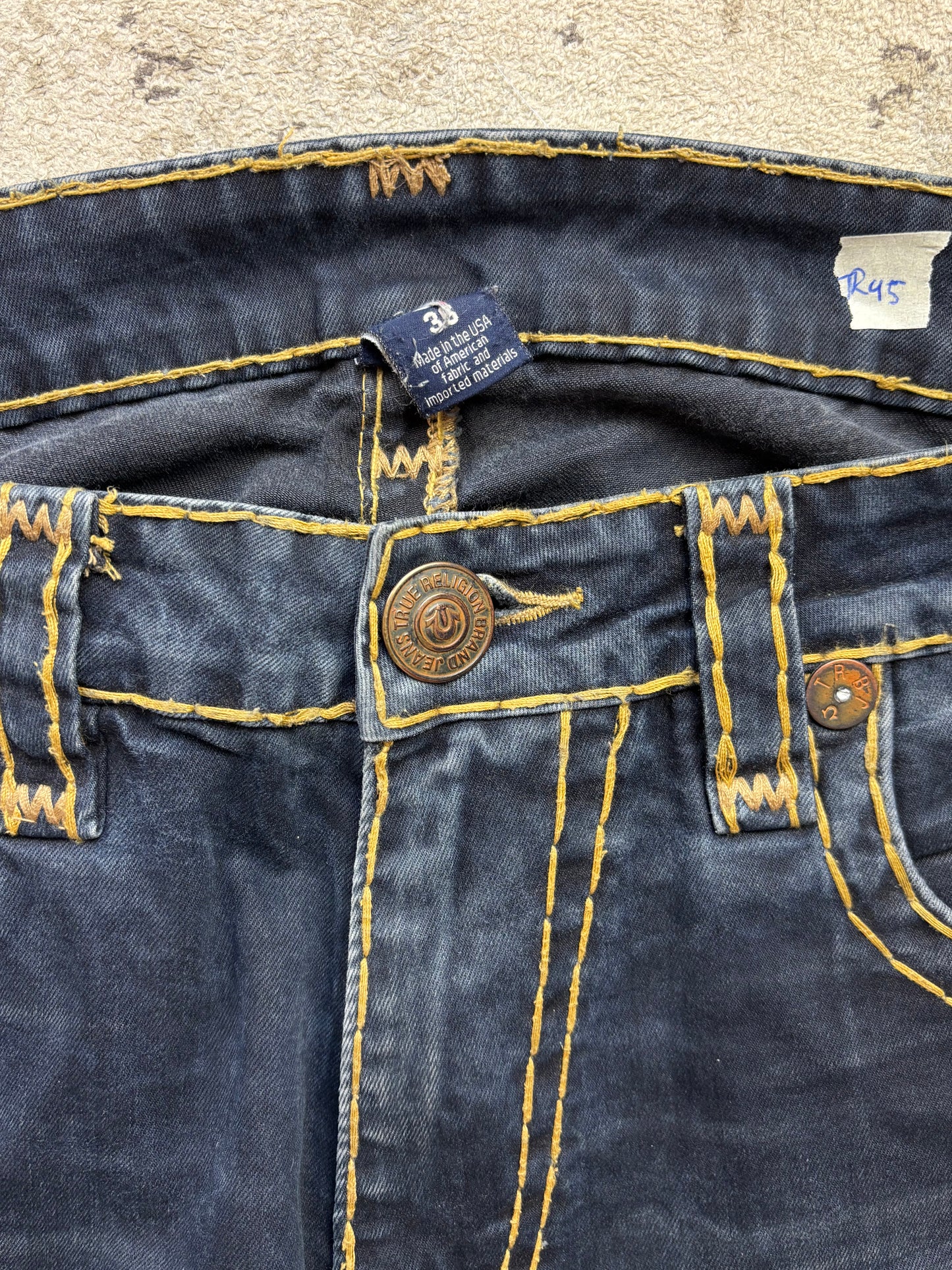 TRUE RELIGION JEANS W36 L32 #TR45