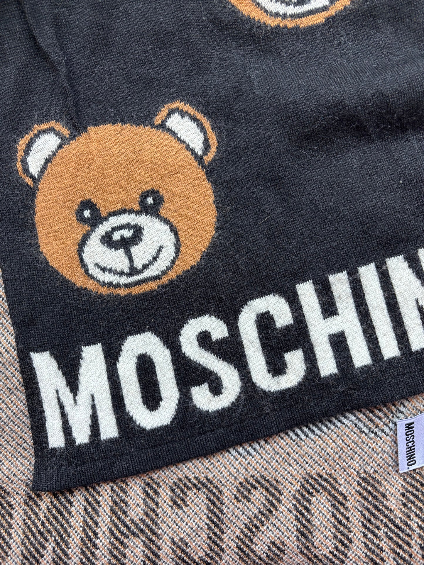 MOSCHINO TEDDY SCARF
