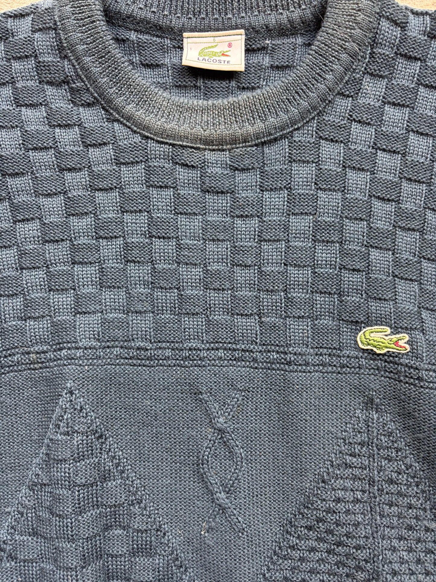 LACOSTE GREEN KNIT (XL)