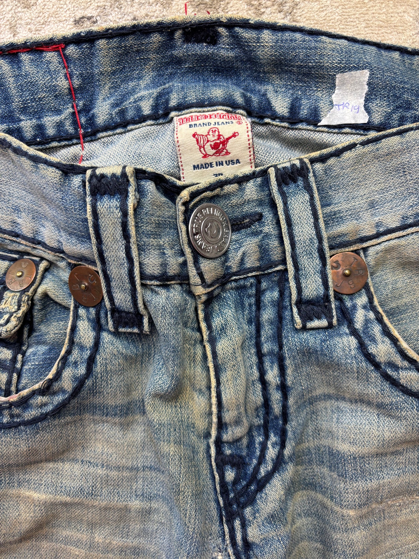 TRUE RELIGION JEANS W30 L30 #TR19