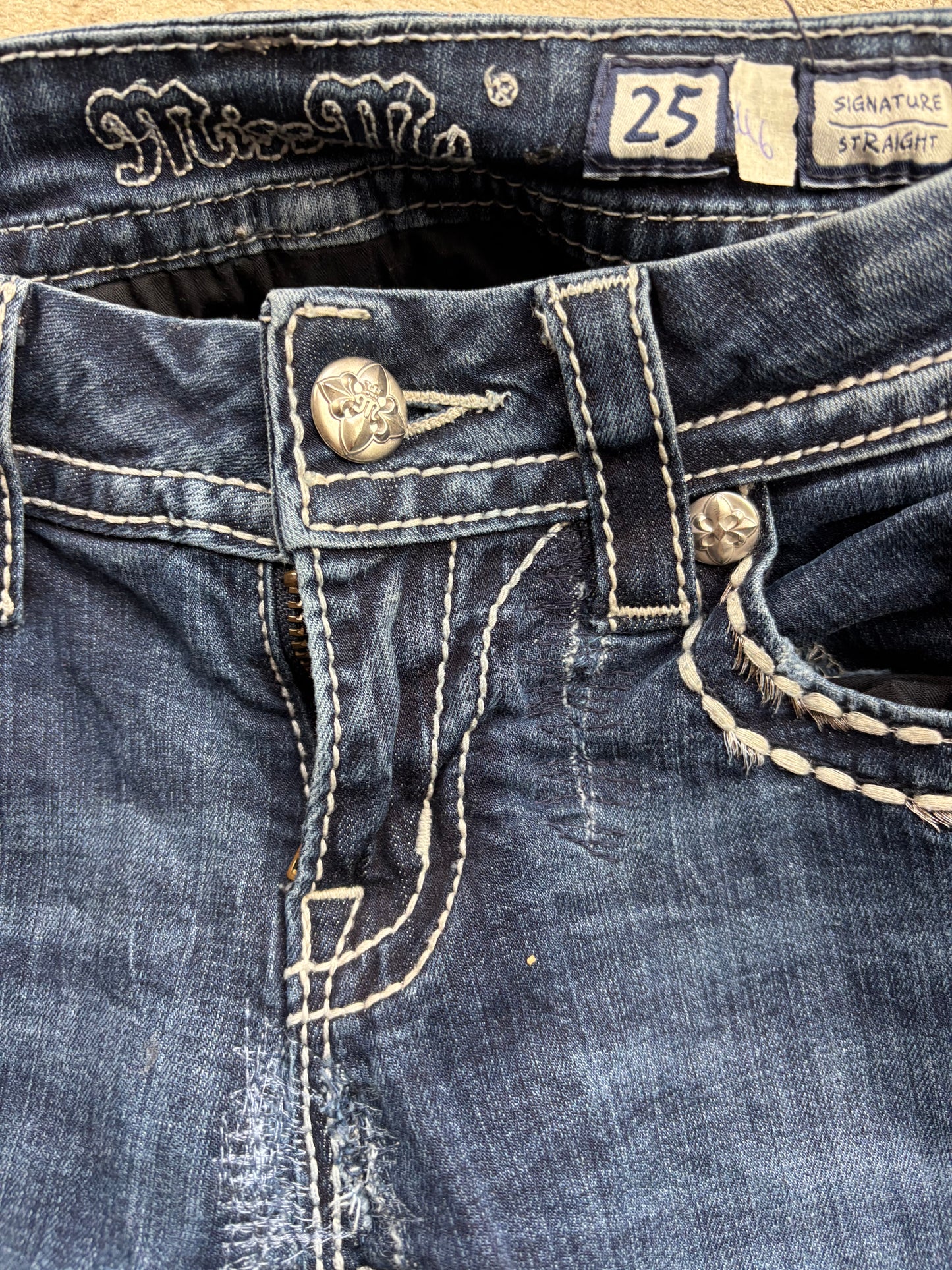 MISS ME JEANS W25 L32 #M6