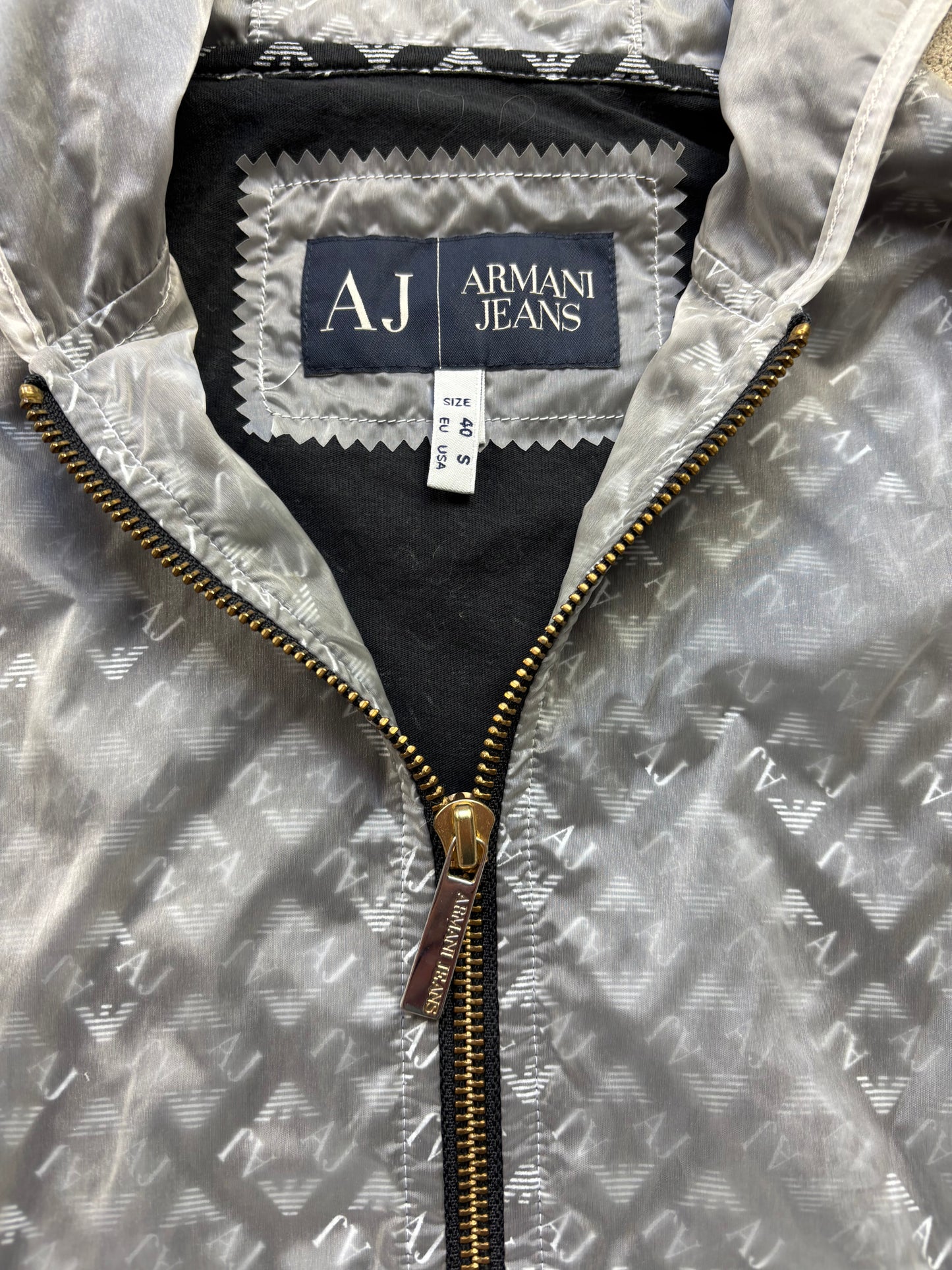 ARMANI 2in1 WOMEN ZIP UP JACKET (S)