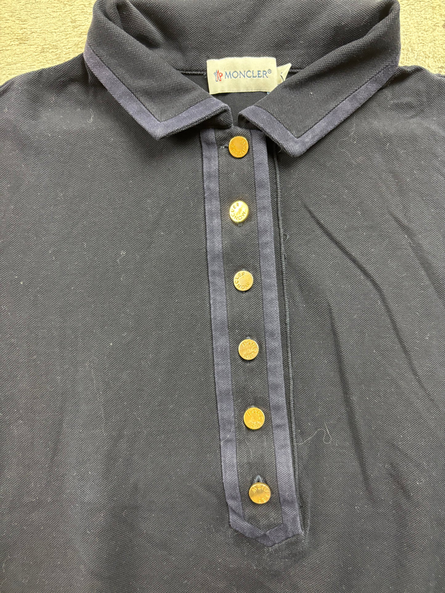 MONCLER WOMEN POLO SHIRT (M)